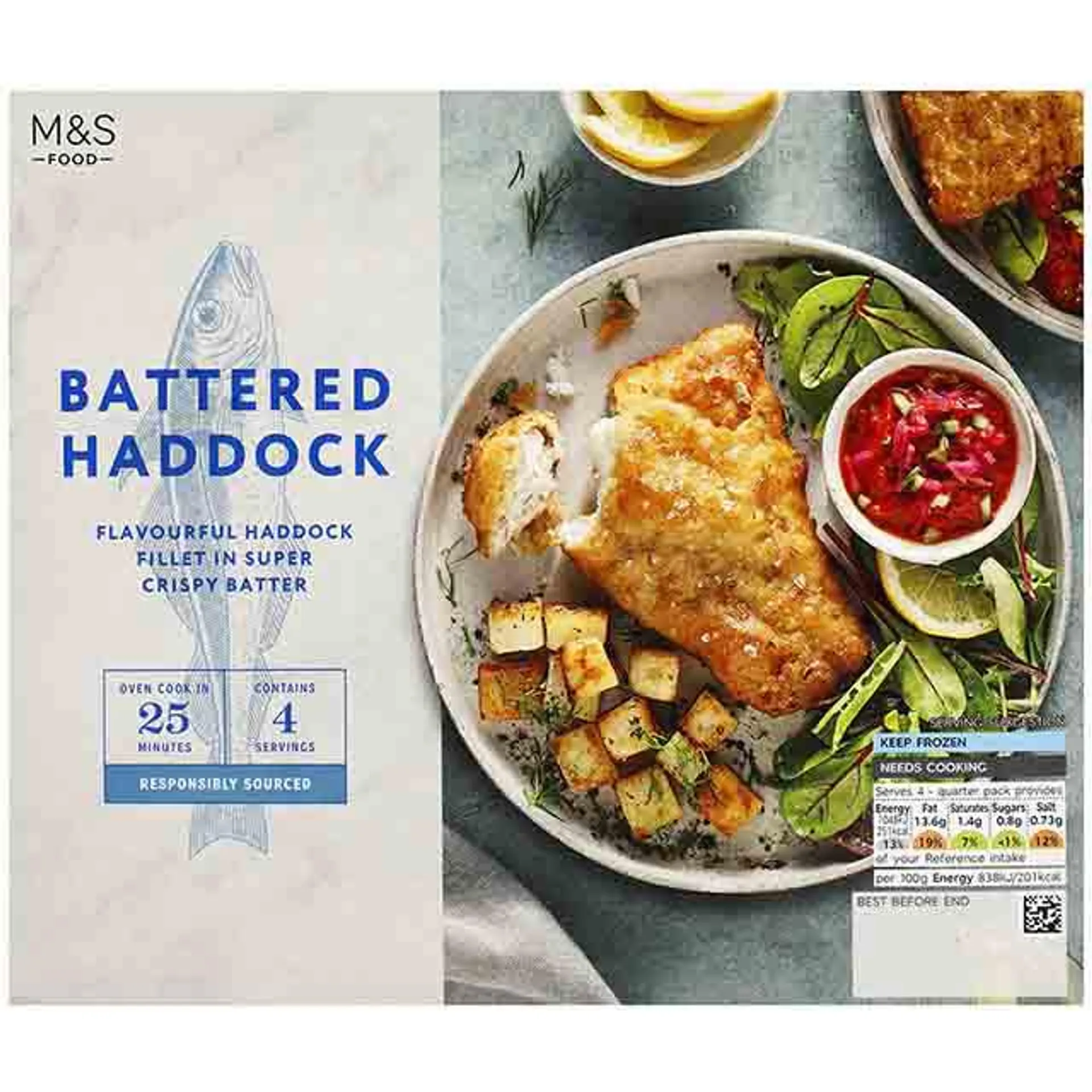 Battered Haddock