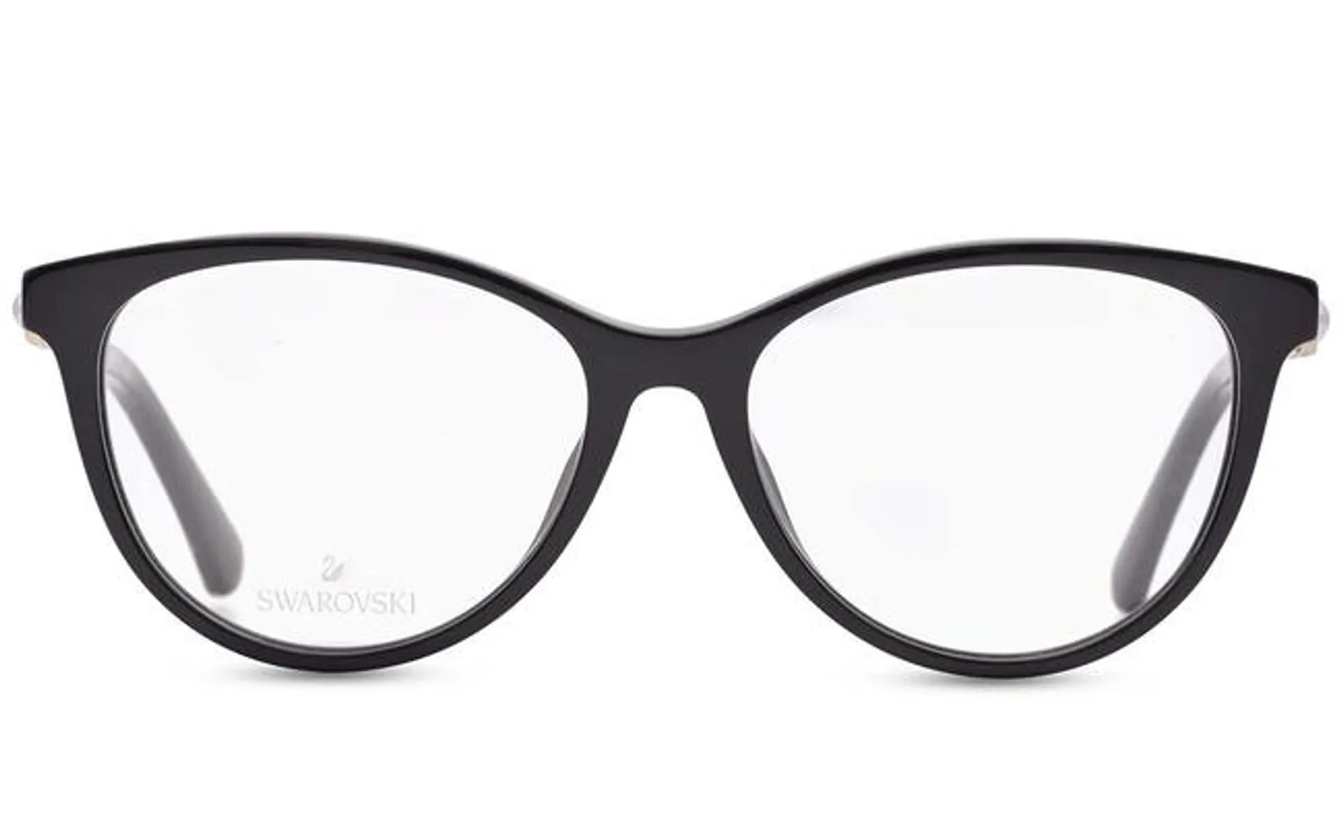 Women Cat Eye Shiny Black Optical Frames