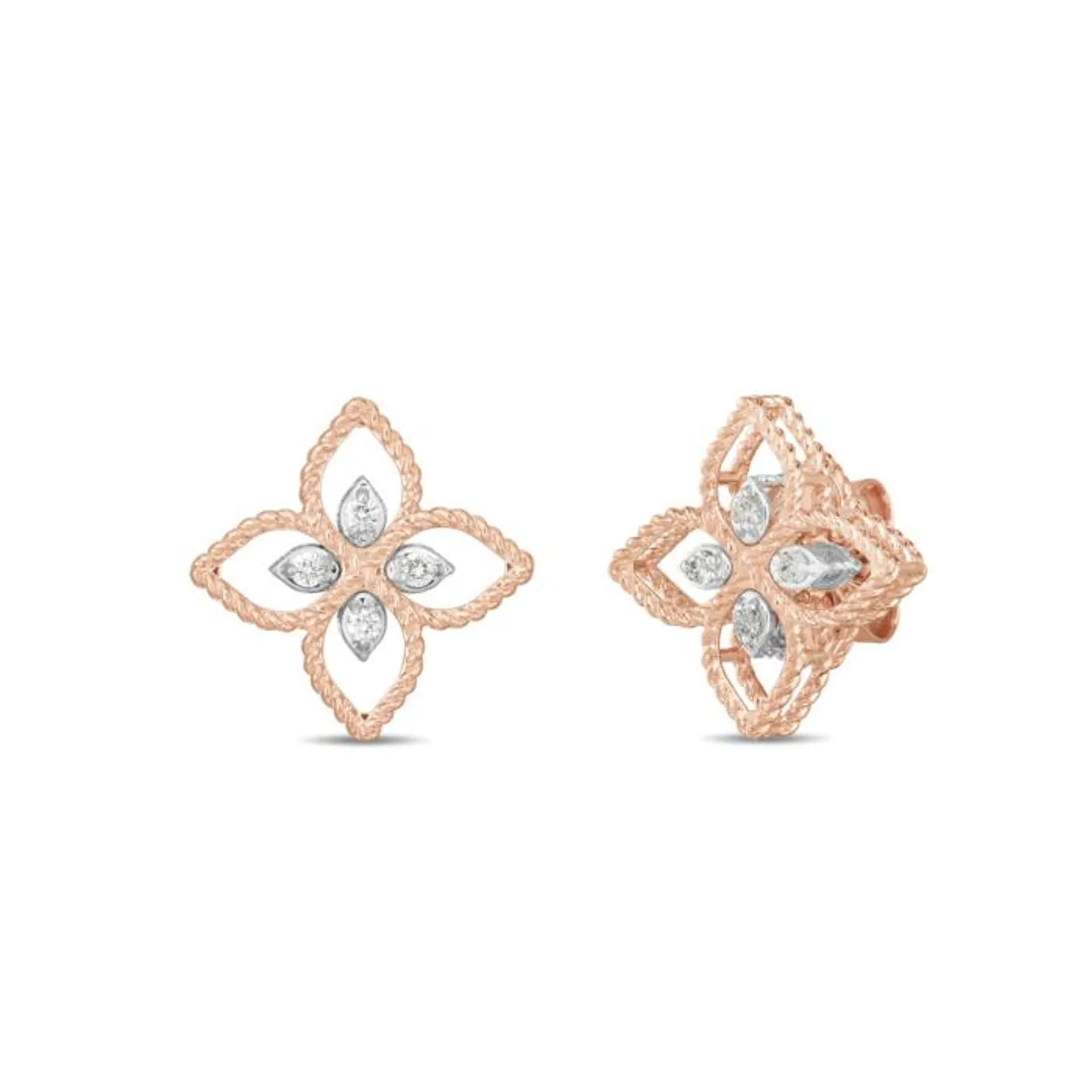 Roberto Coin Princess Flower Earring