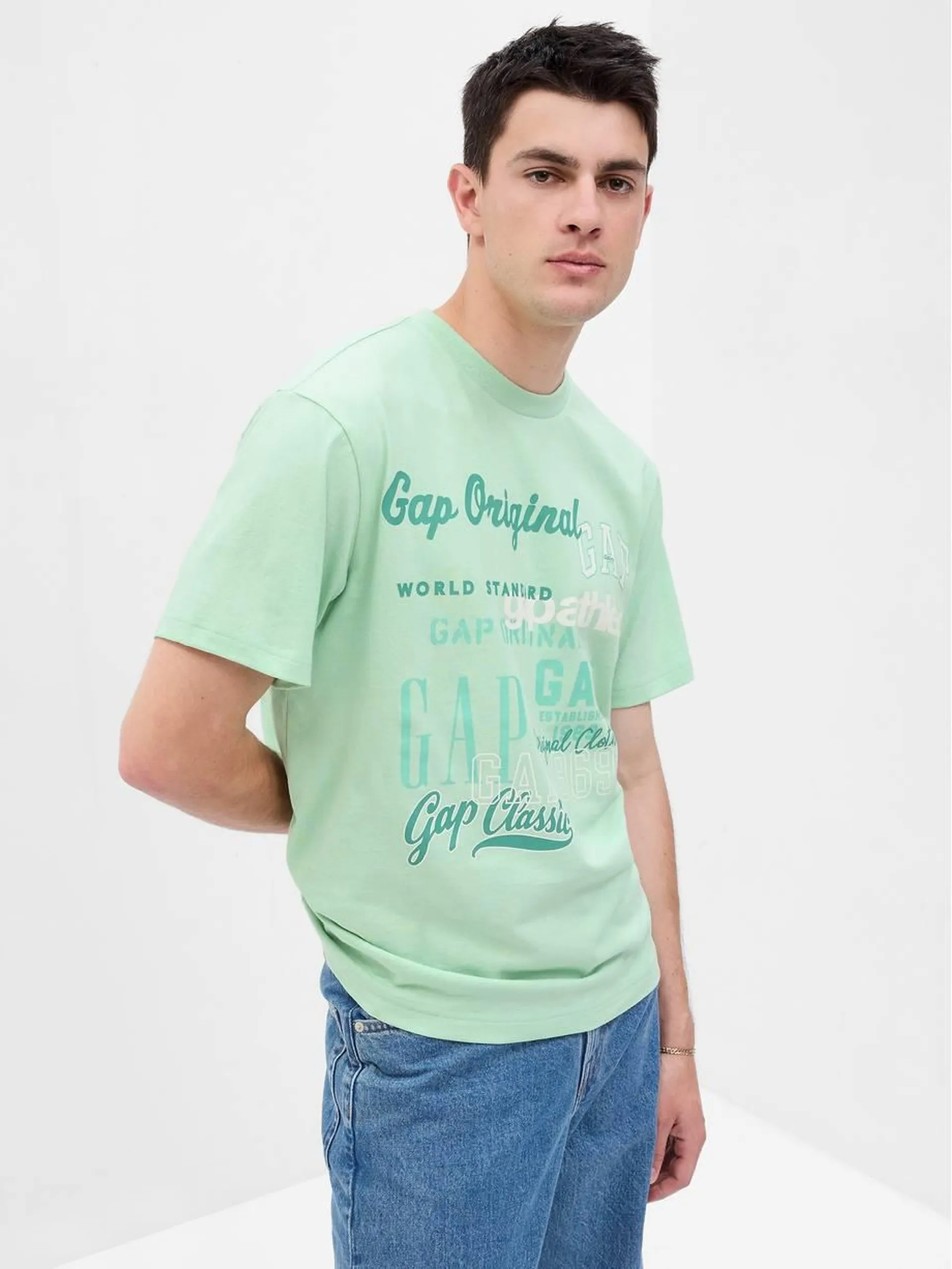 Mixed Gap Logo T-Shirt