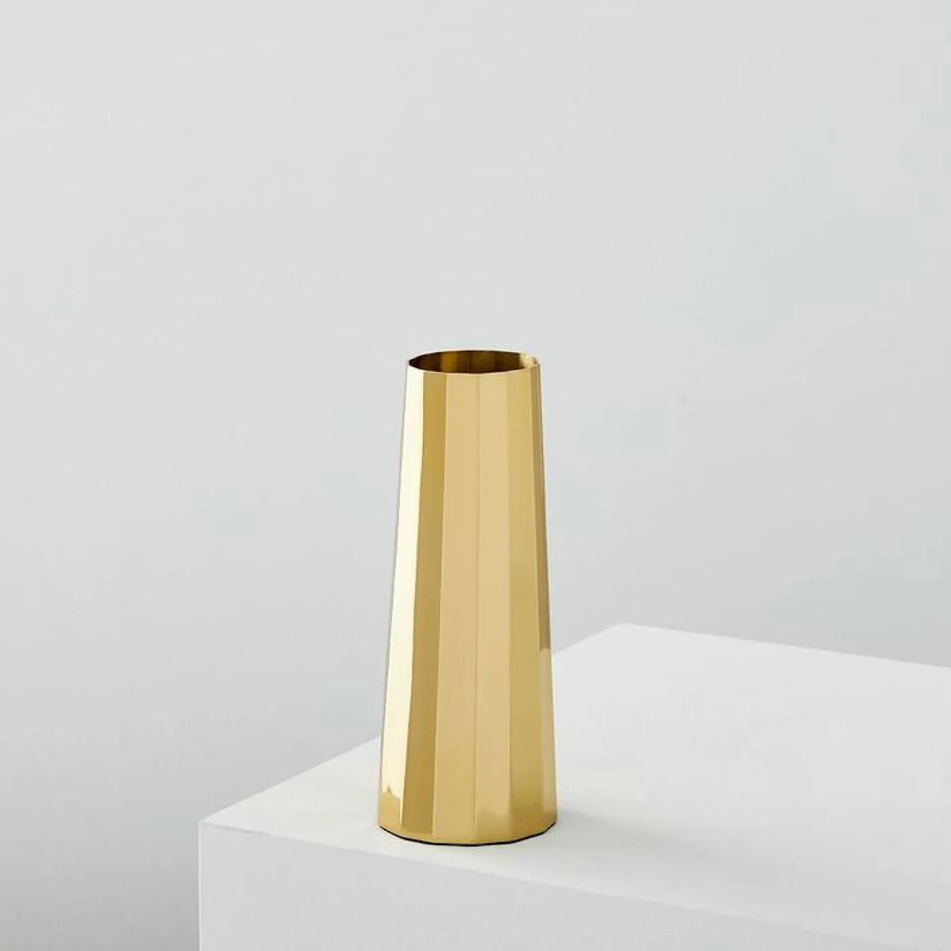 Foundations Metal Vases - Brass