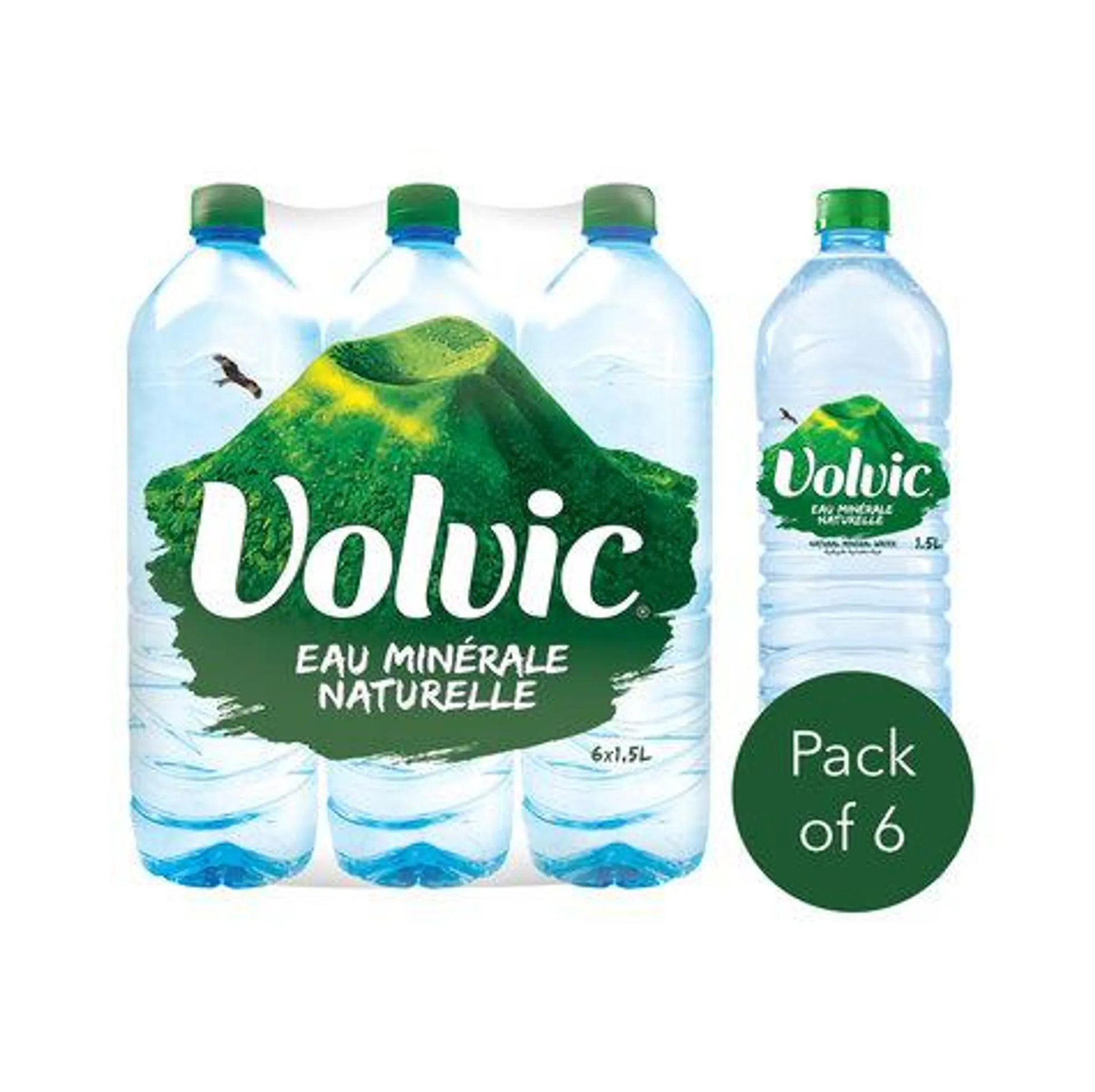 Volvic Water 6 X 1.5ltr