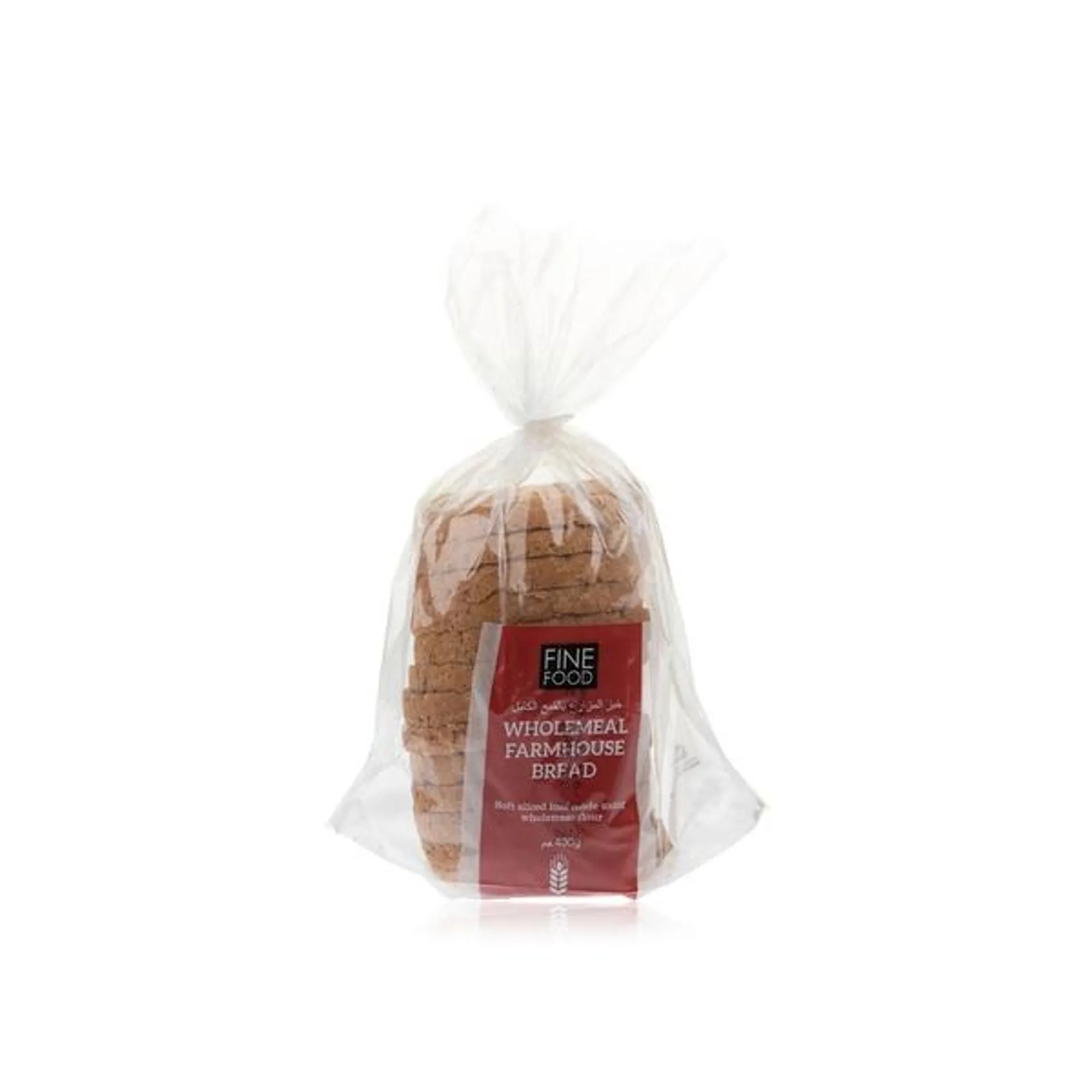 Fine Food wholemeal farmhouse bread 400g