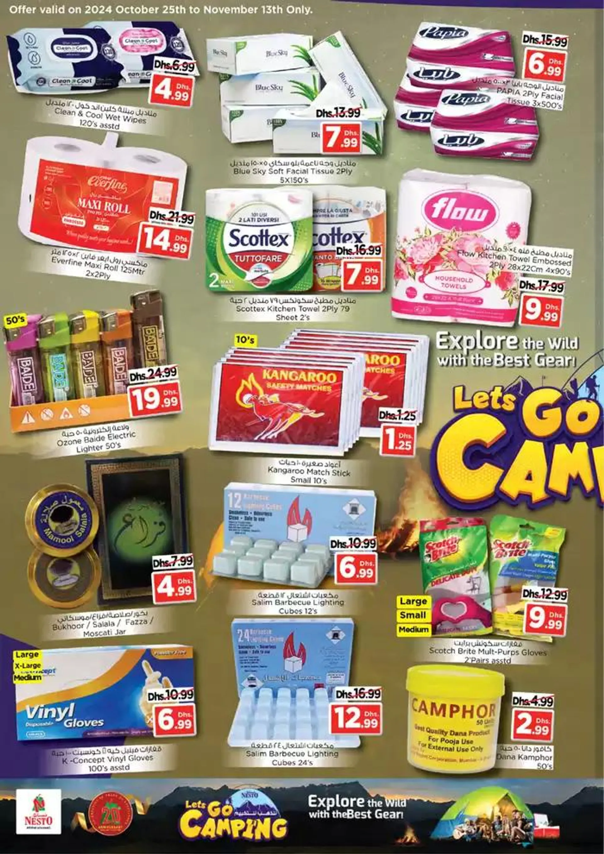 Nesto Let's Go CAMPING from 25 October to 14 November 2024 - Offers page 17