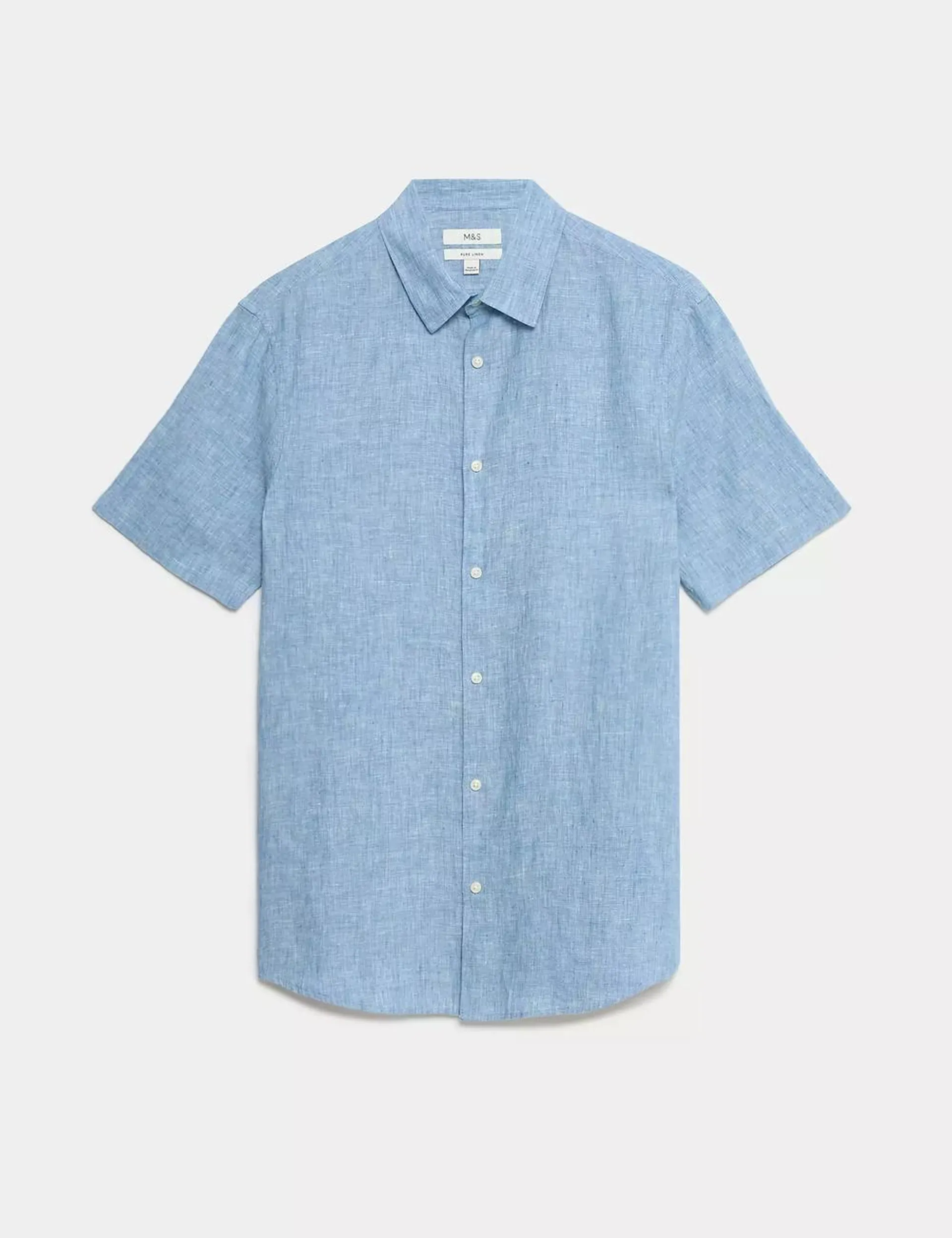 Easy Iron Pure Linen Shirt