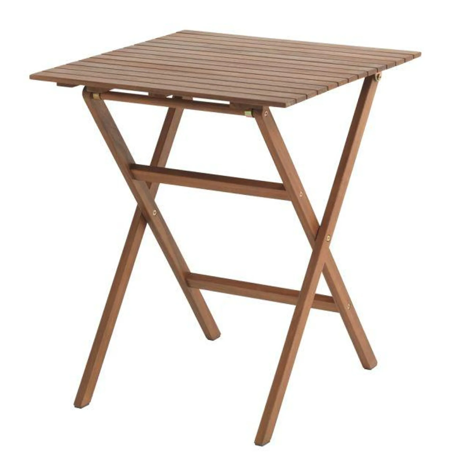 Bistro table EGELUND W62xL62 hardwood