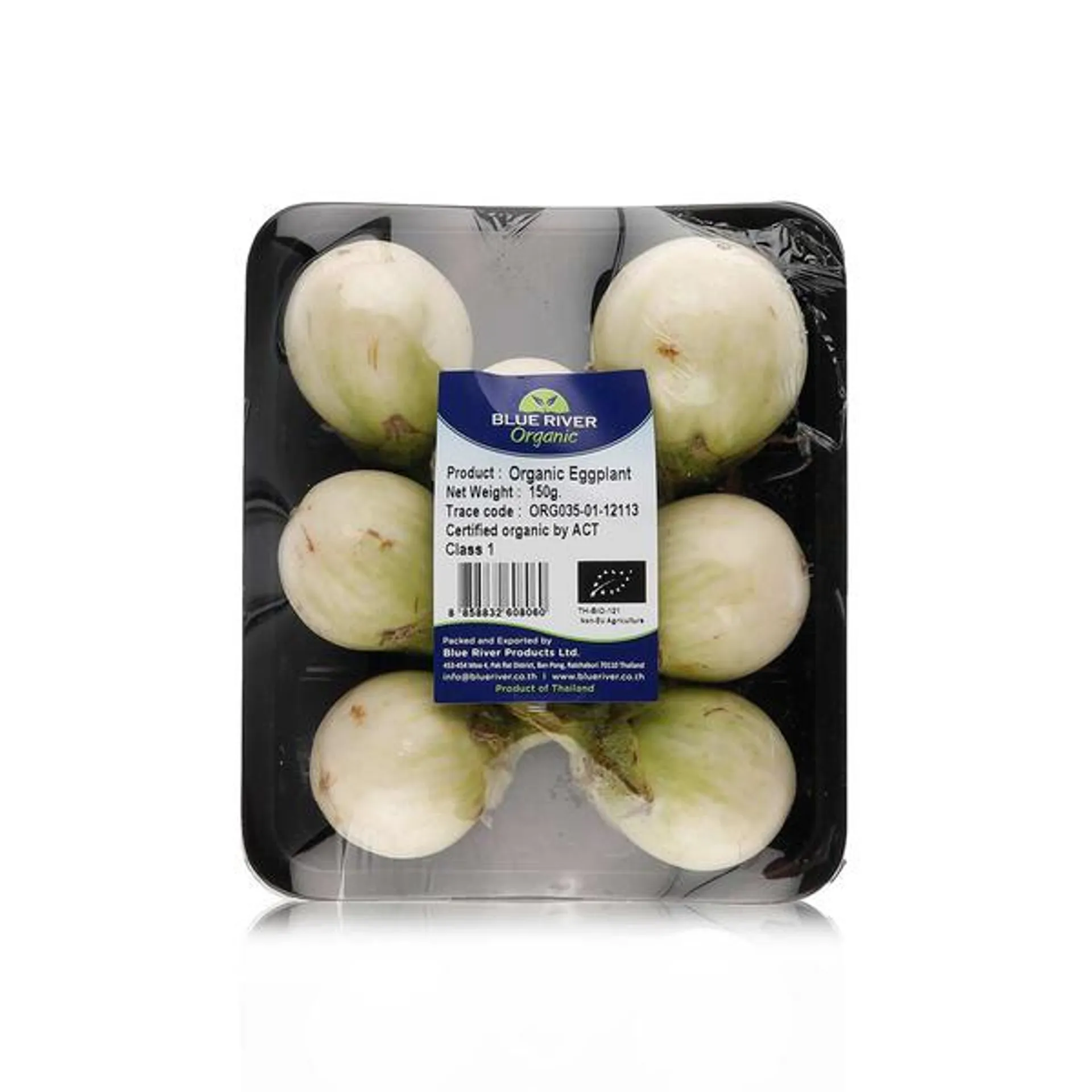 Organic eggplant 150g