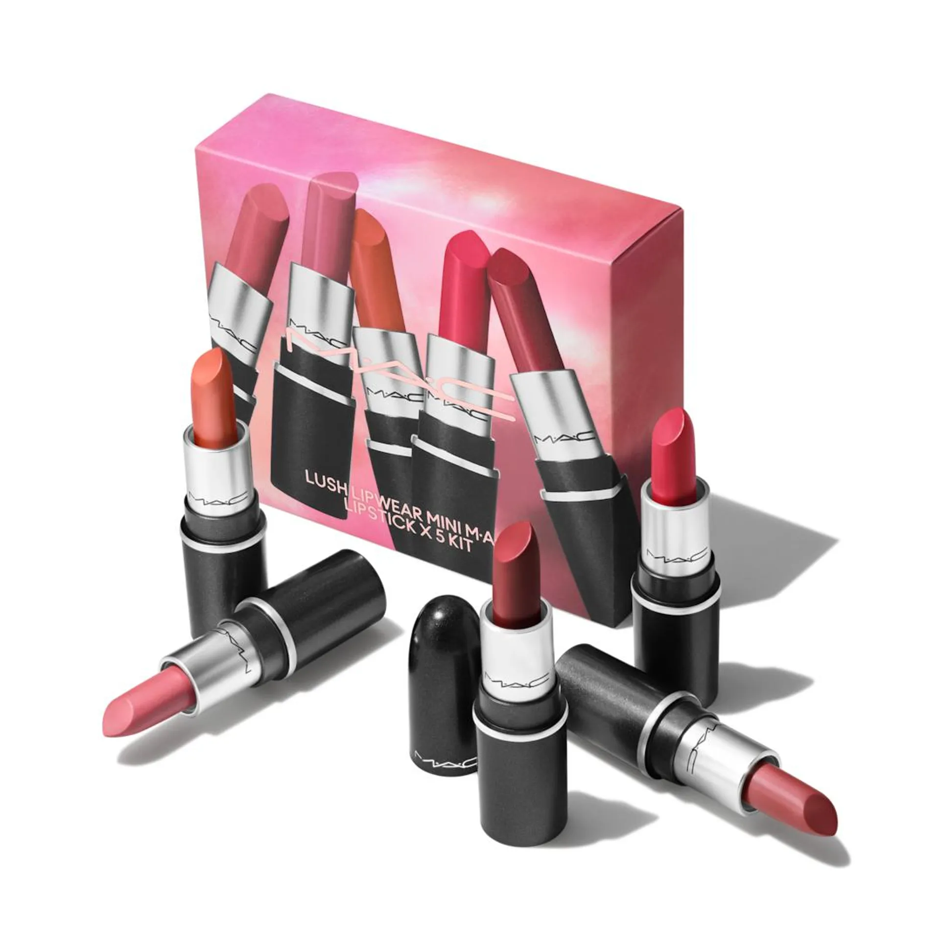 Lush Lipwear Mini MAC Lipstick x5 Kit