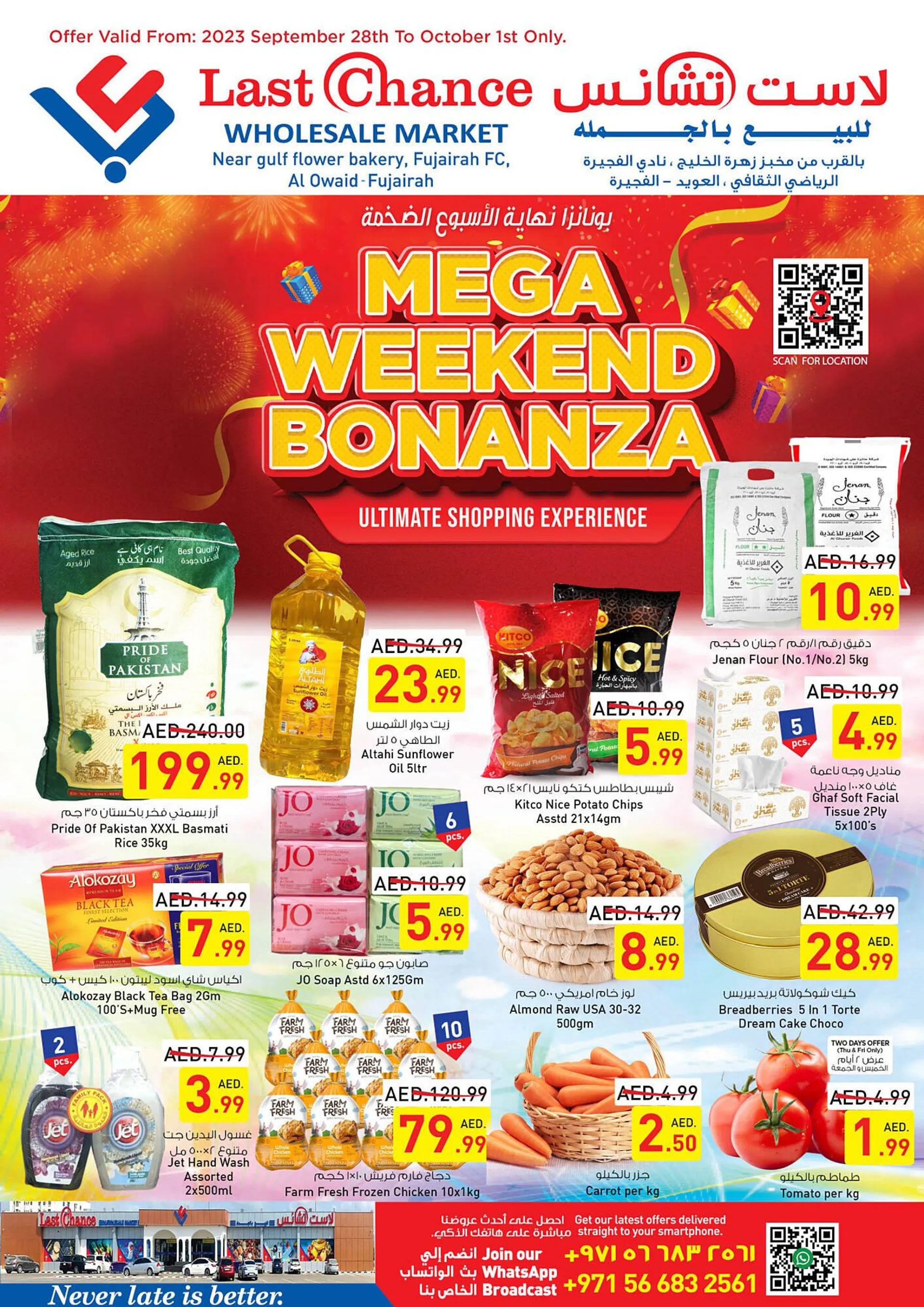 Last Chance catalogue from 28 September to 1 October 2023 - Offers page 1