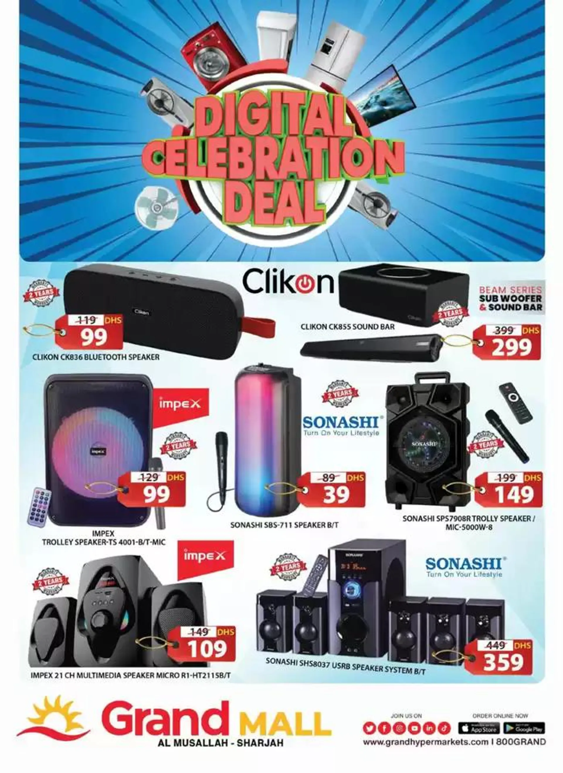 Digital Celebration Deal - Grand Mall Sharjah from 17 October to 23 October 2024 - Offers page 3