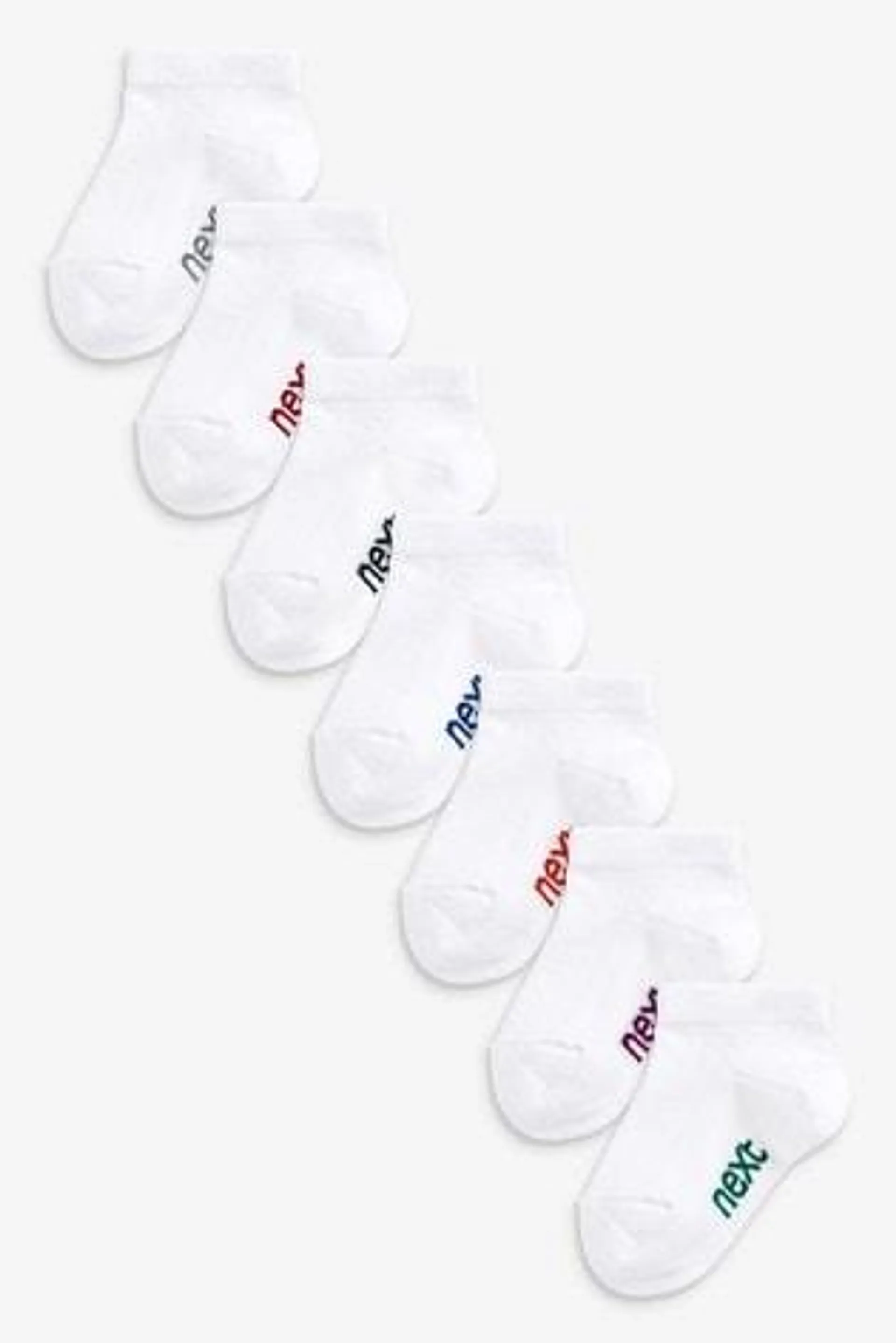 7 Pack Cotton Rich Trainer Socks