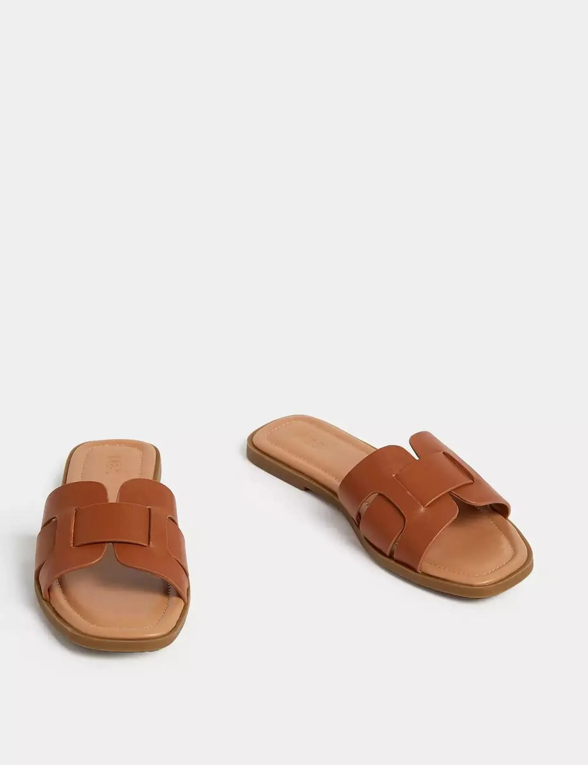 Flat Open Toe Mules