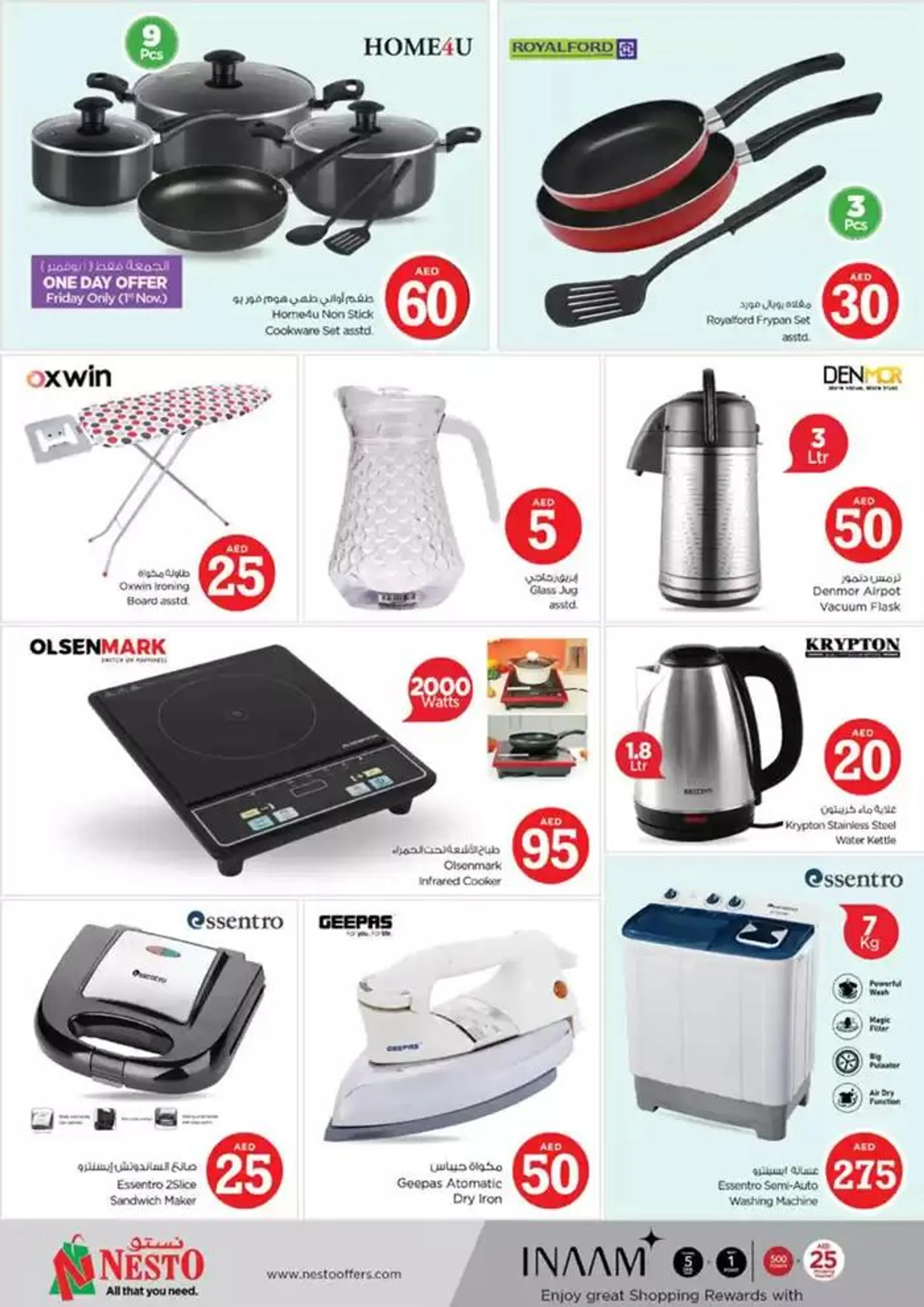 Great offer for bargain hunters from 1 November to 4 November 2024 - Offers page 26