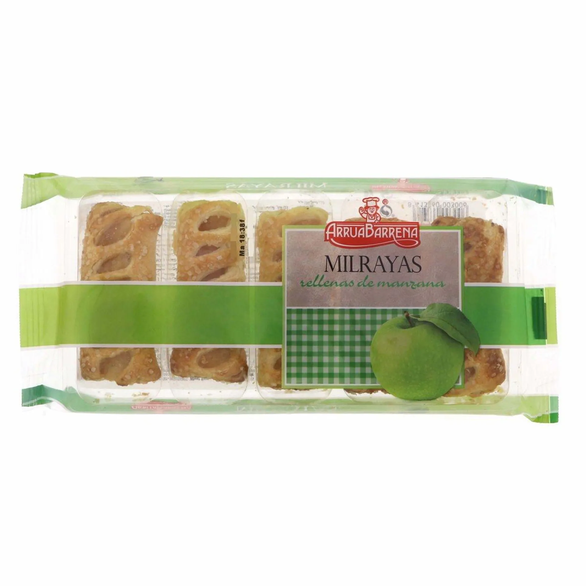 ArruaBarrena Rellenas De Mansana Milrayas 150 g