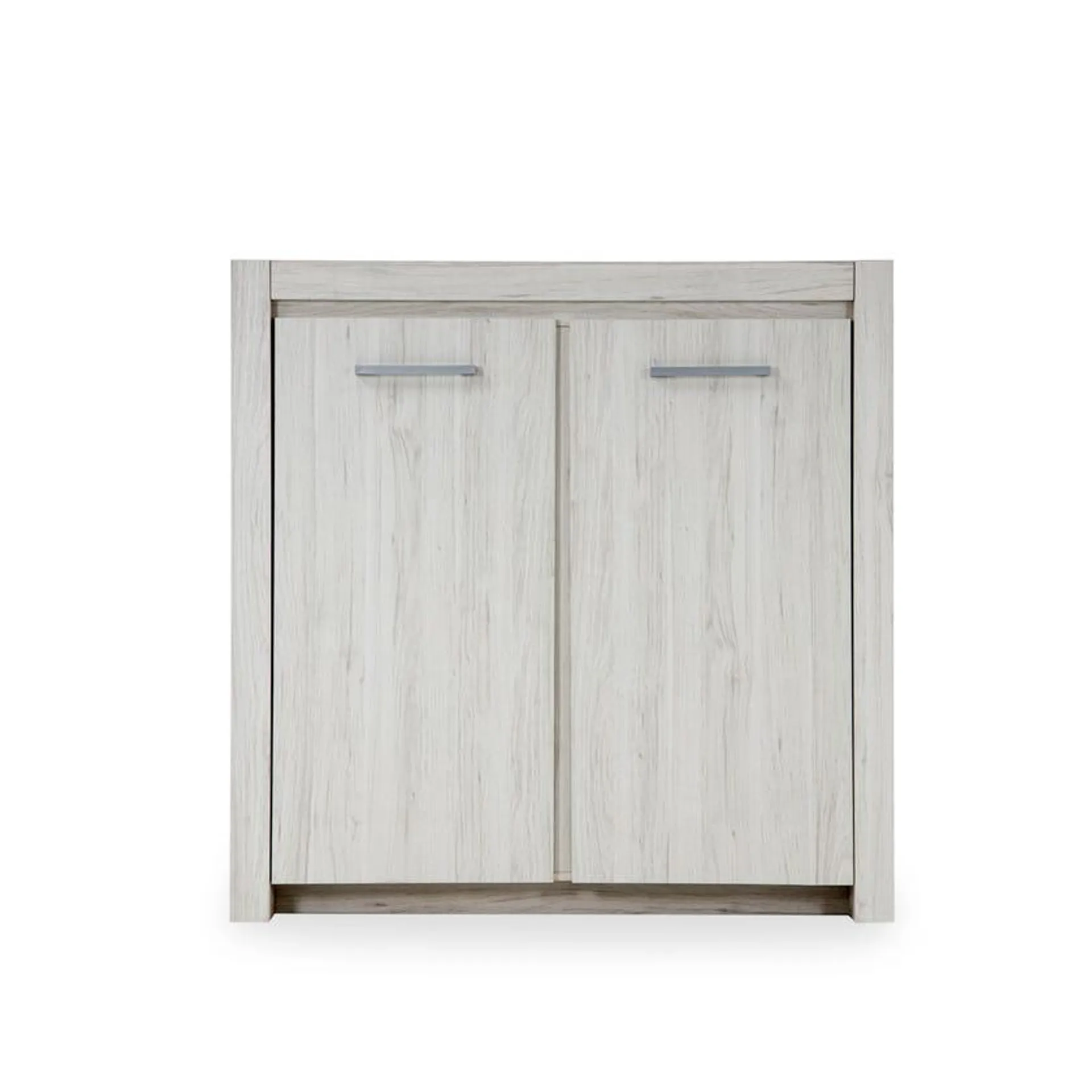 Juhu 2-door Shoe Cabinet, Whitewash