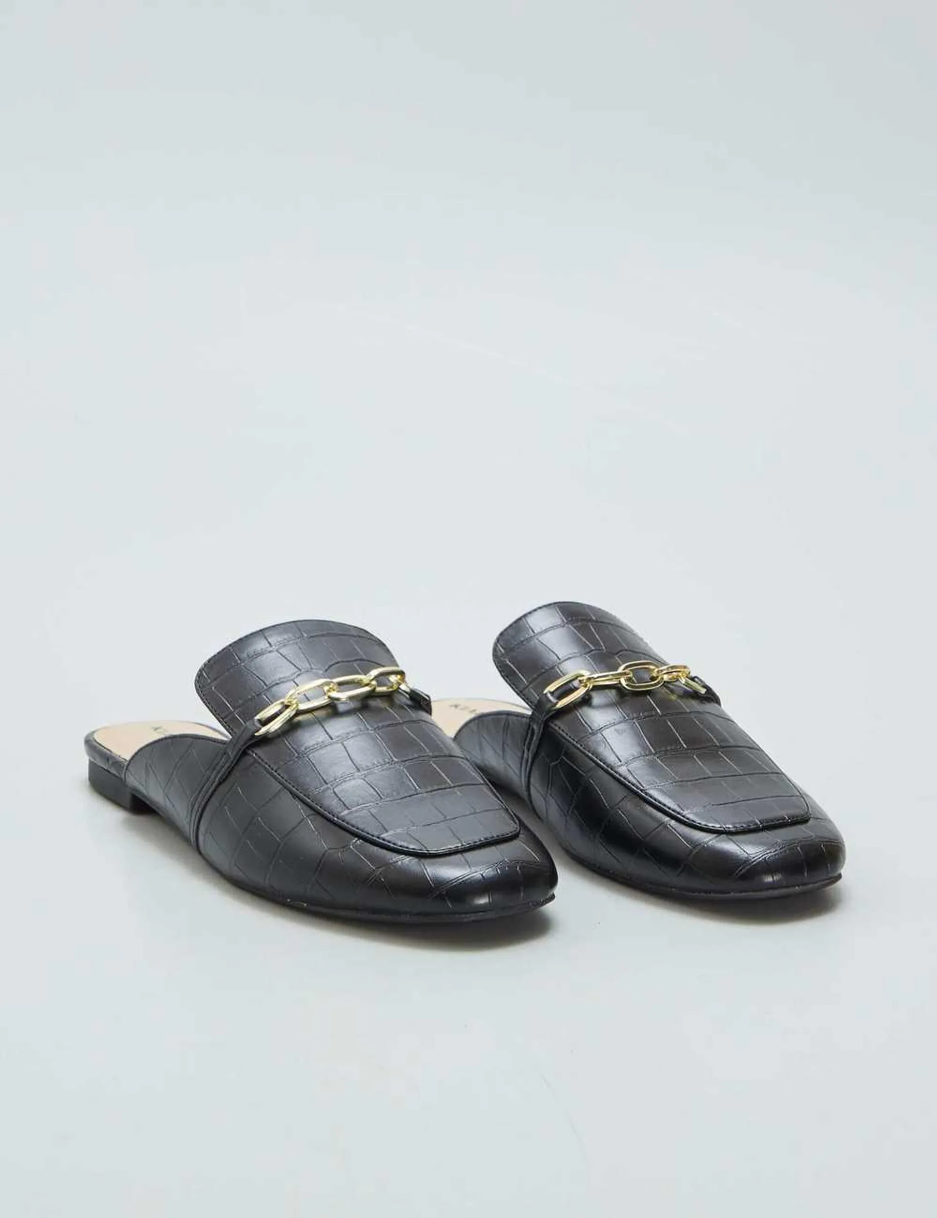 Mule loafers