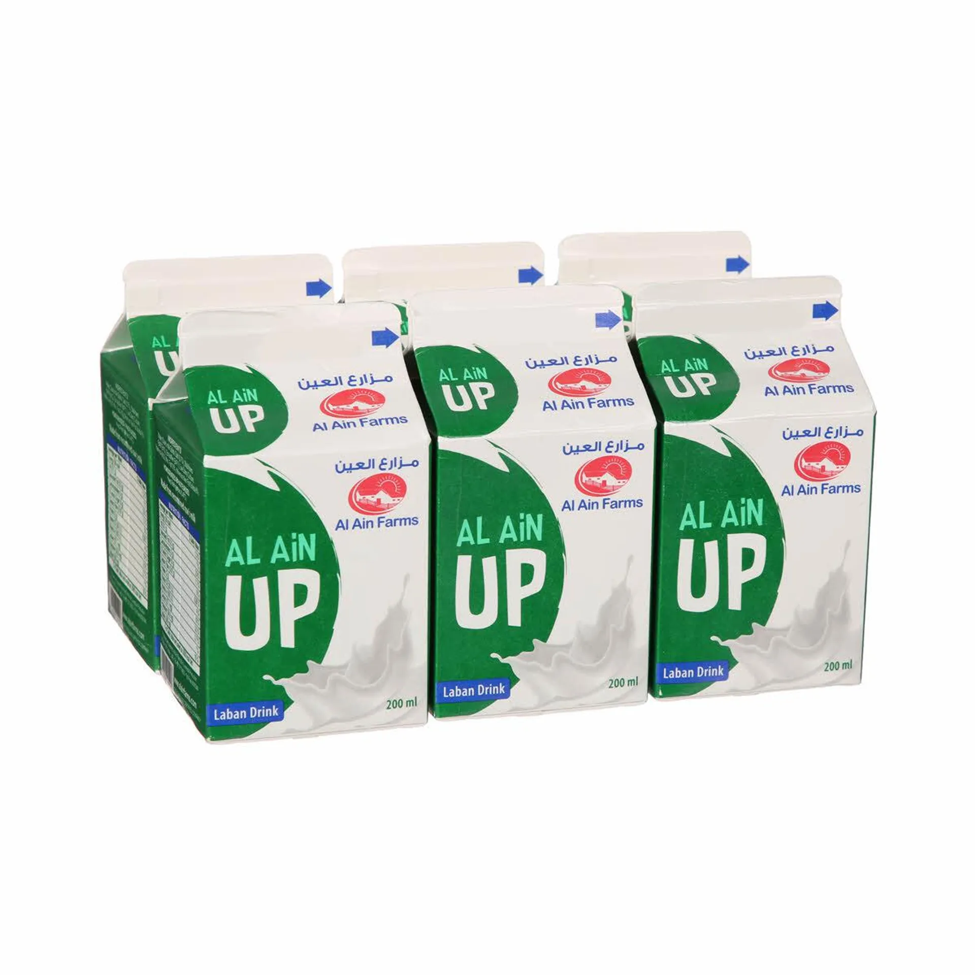 Al Ain Laban Up Drink 200ml Pack of 6