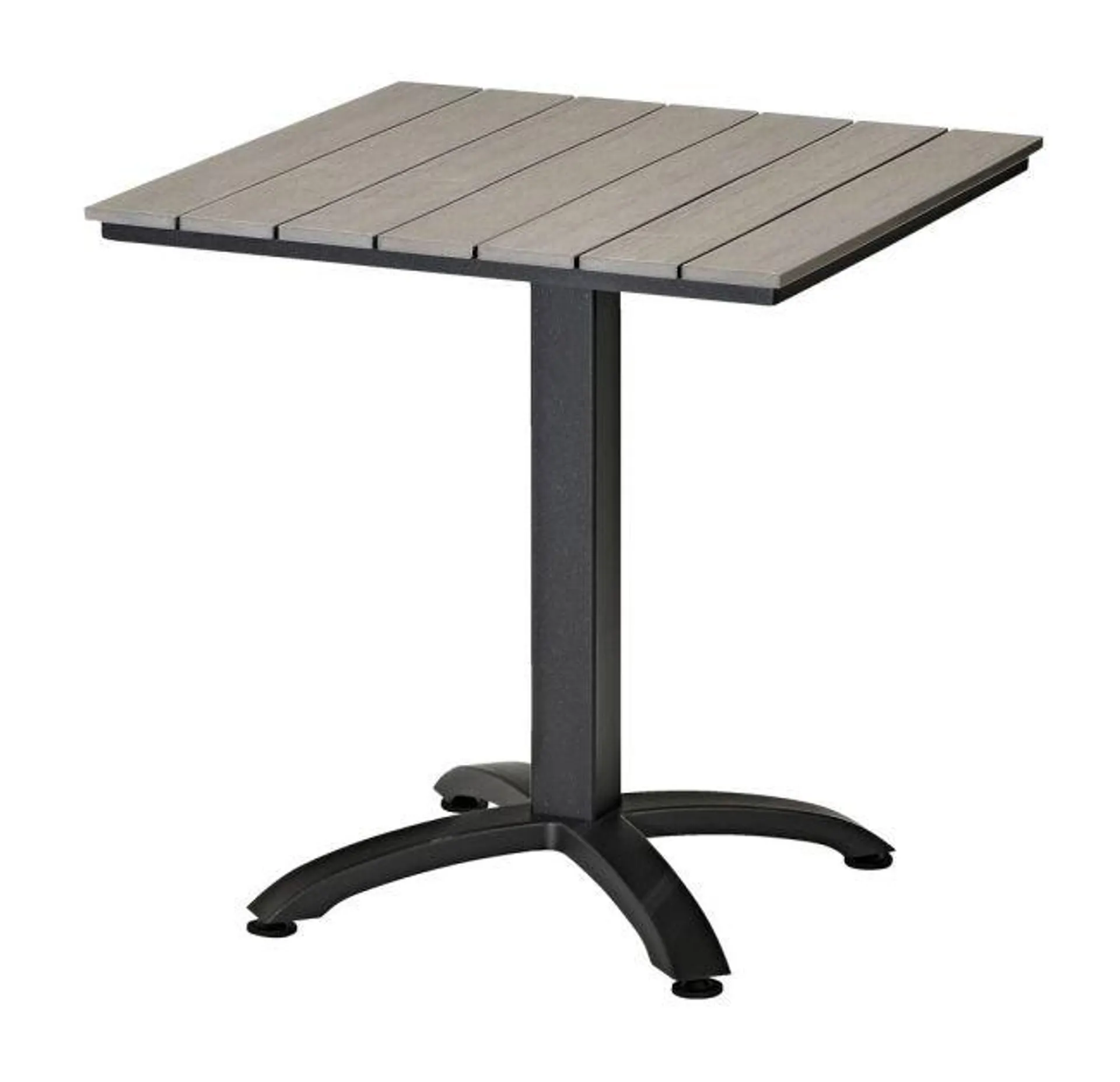 Bistro table HOBRO W70xL70 grey