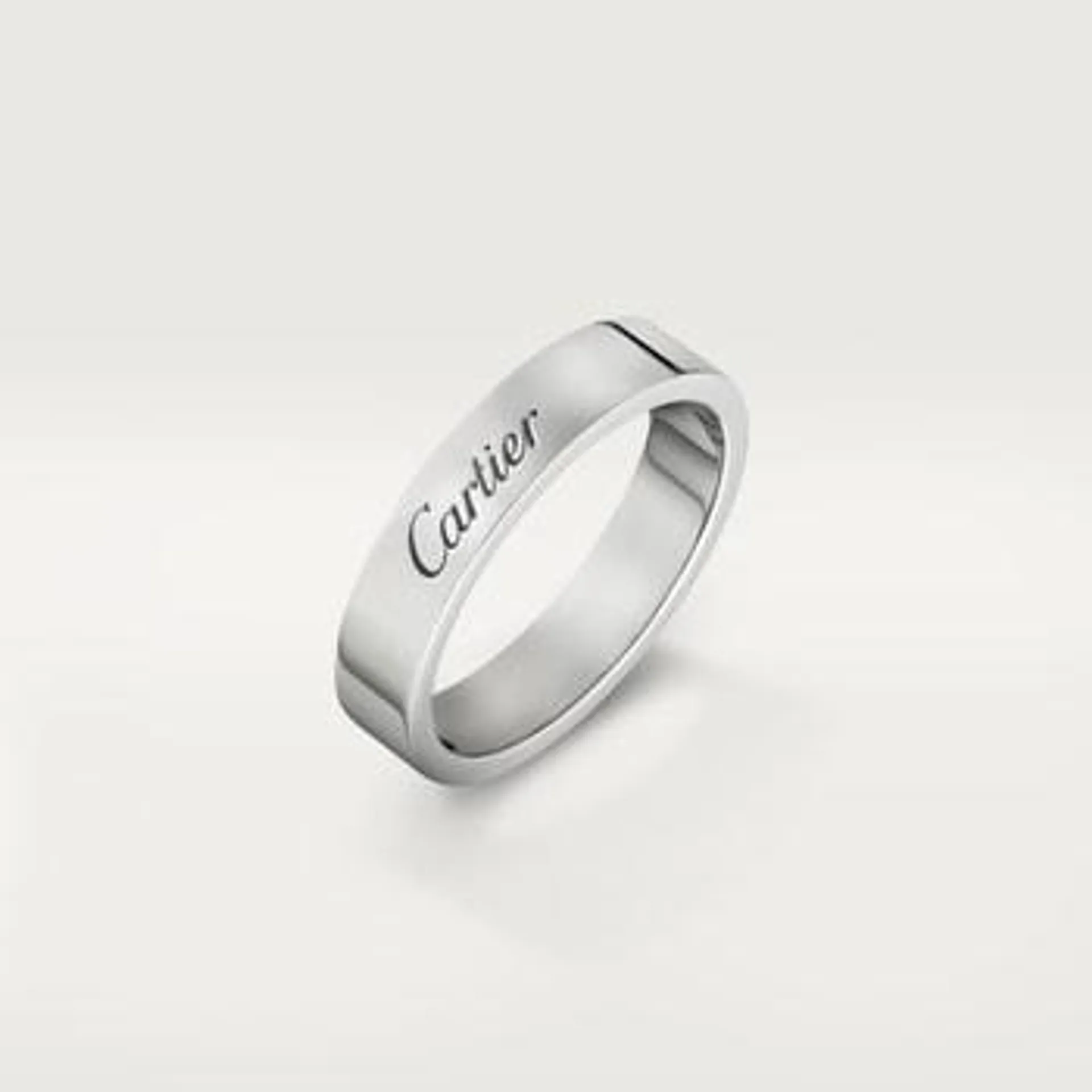 C de Cartier wedding band