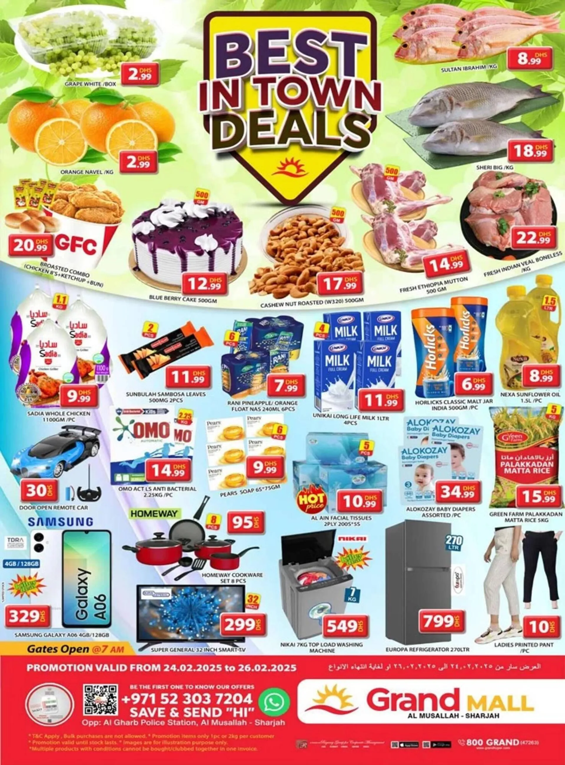 Grand Hyper Market catalogue from 24 February to 26 February 2025 - Offers page 1