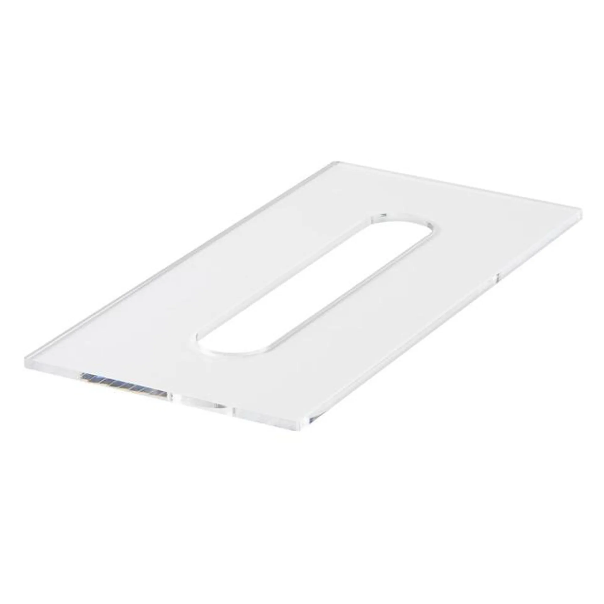 Acrylic Box/Tissue Lid, W 24.6 x D 12 cm