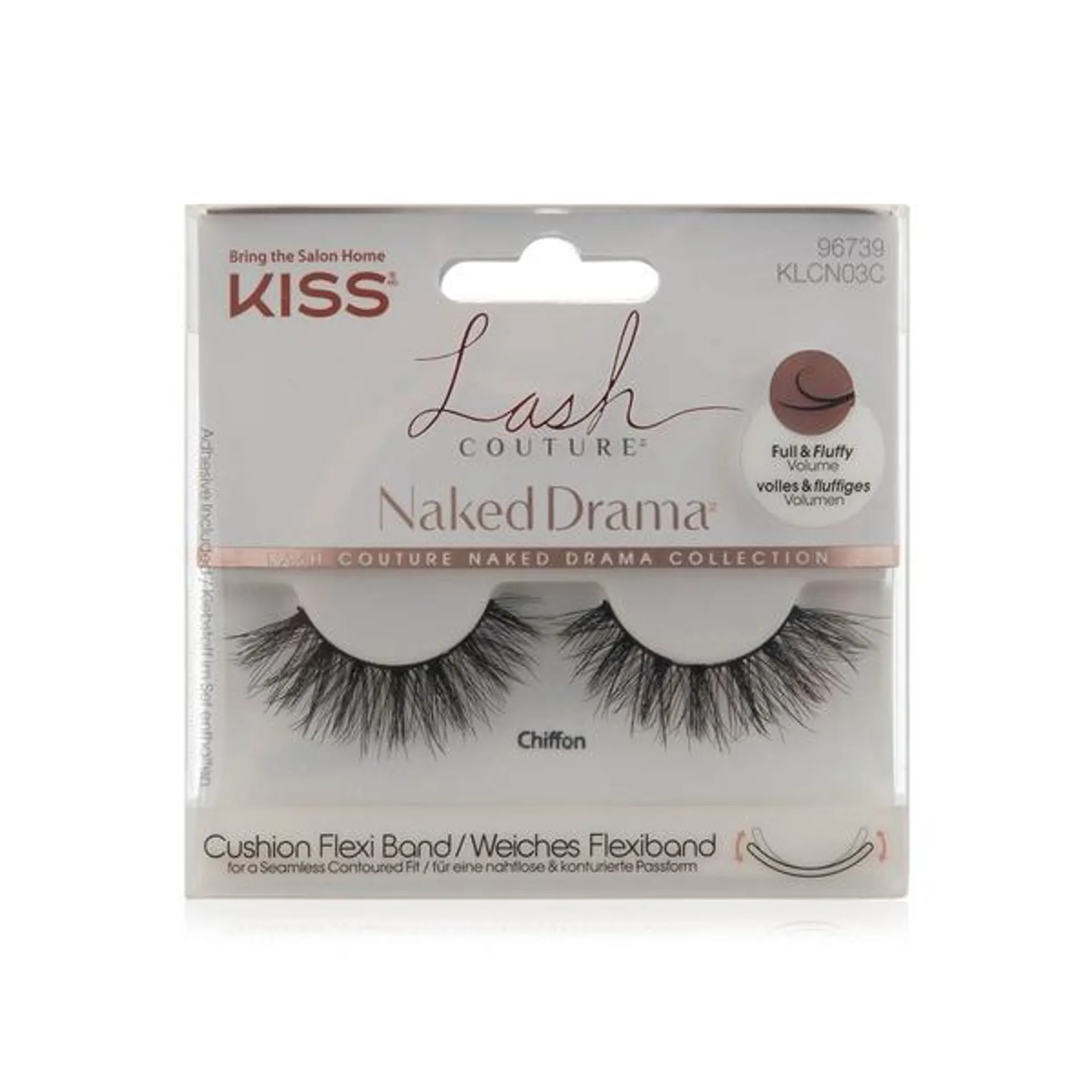 Kiss Lash Couture Naked Drama Collection Chiffon KLCN03C