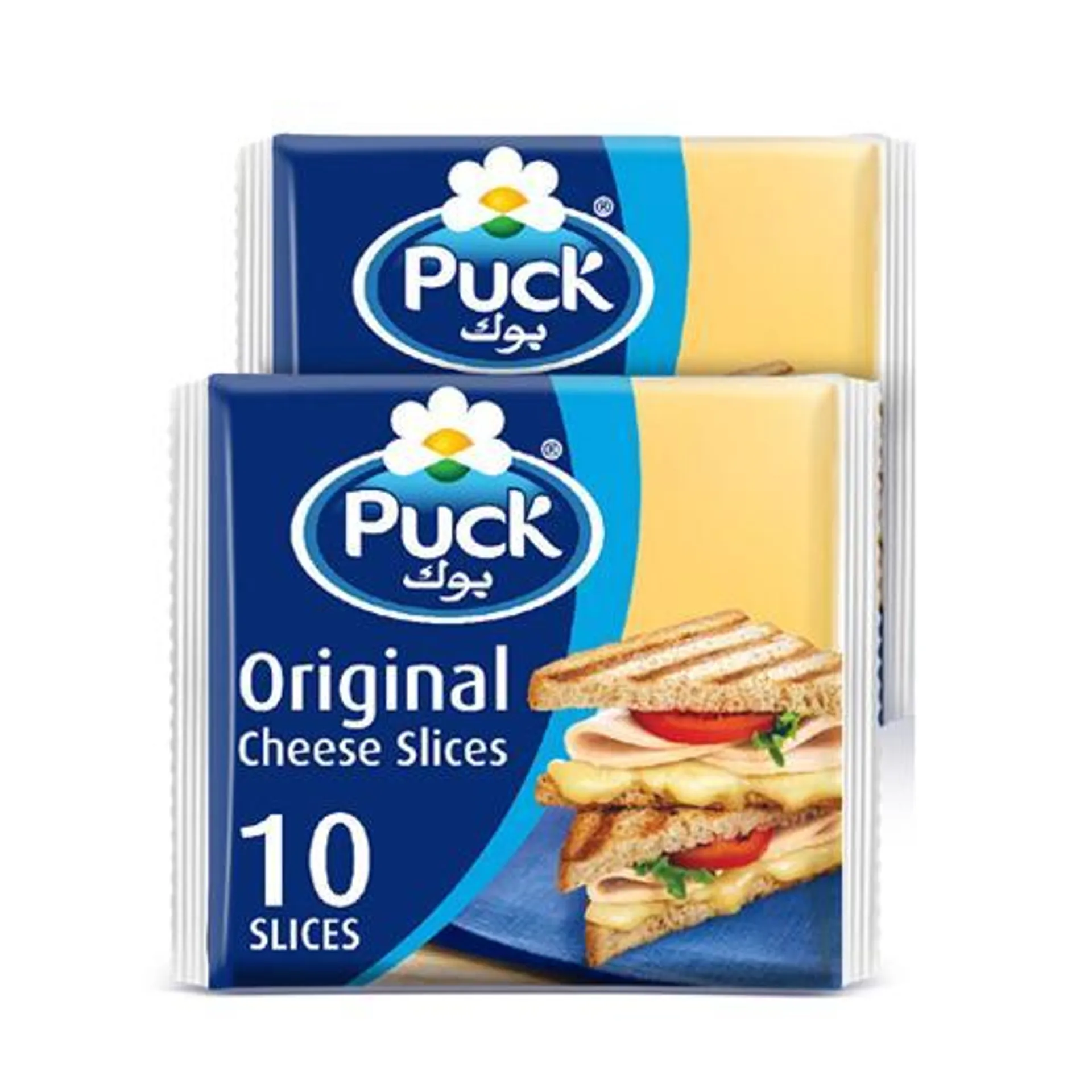 Puck Slice Cheese Regular 2 x 200g