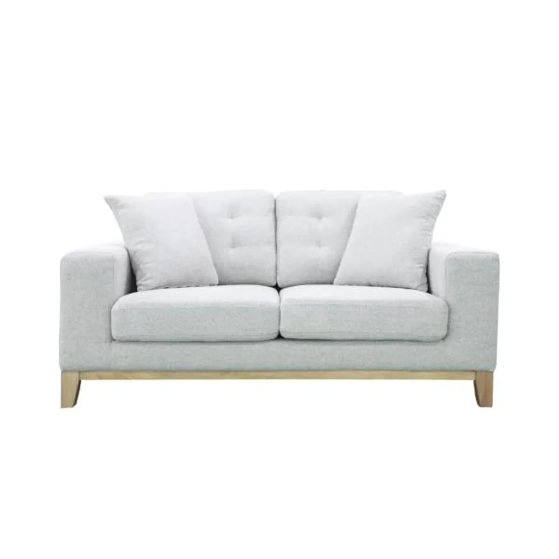 Dhariz 2 Seater Sofa – Light Grey