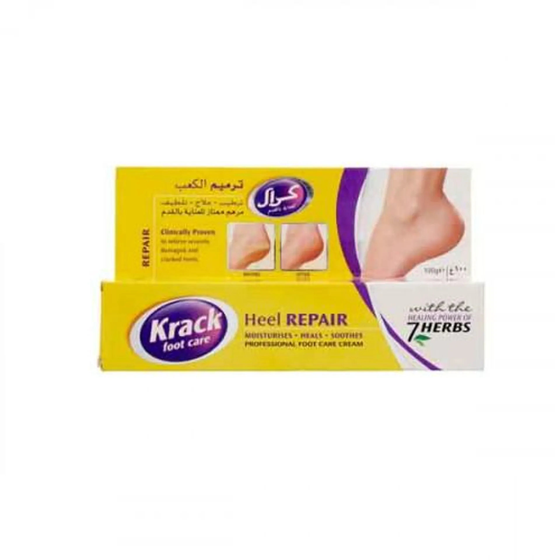 Krack Heel Repair Cream Foot Care 100g