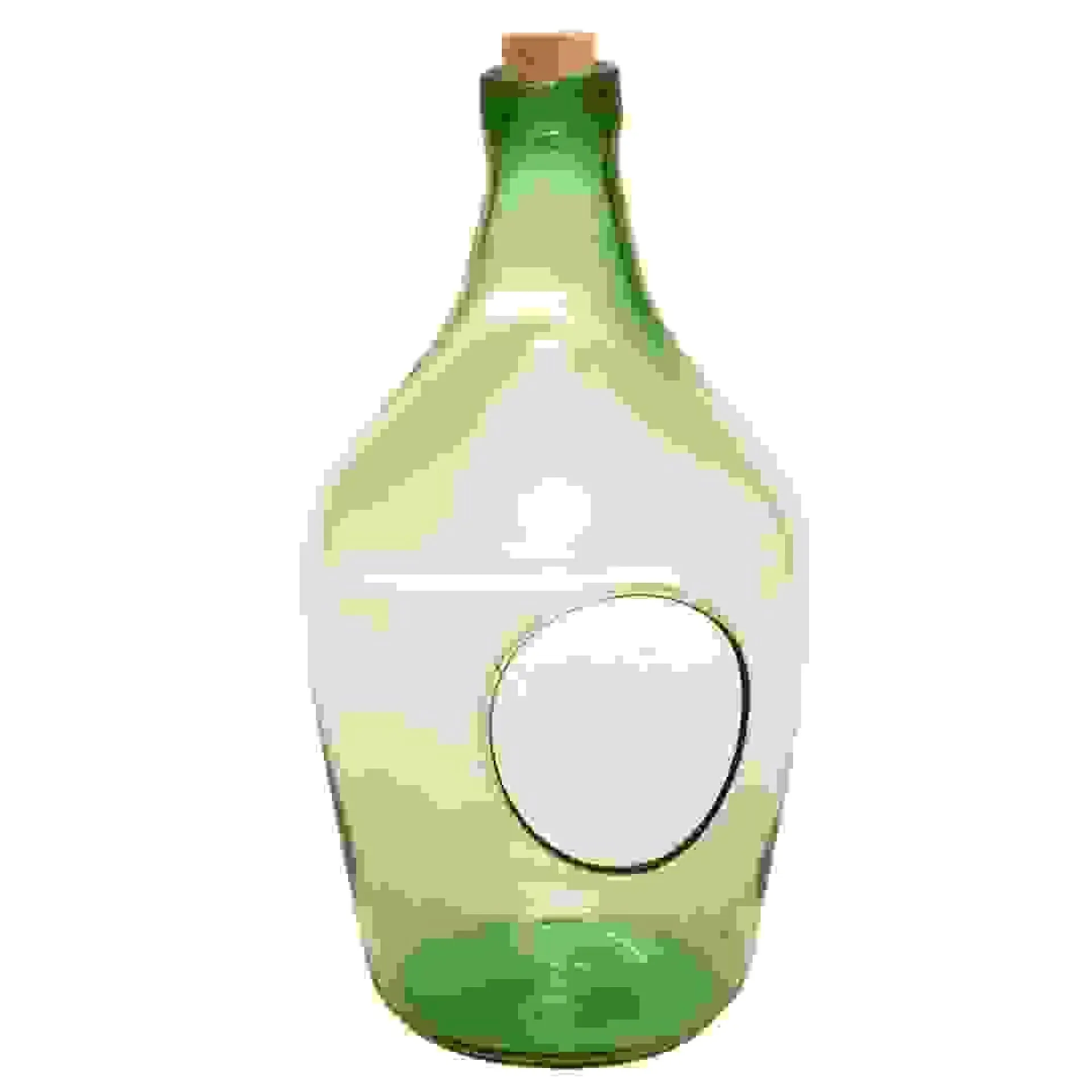 Fallen Fruits Open Terrarium Bottle (3 L, 16 x 15.8 x 30.2 cm)