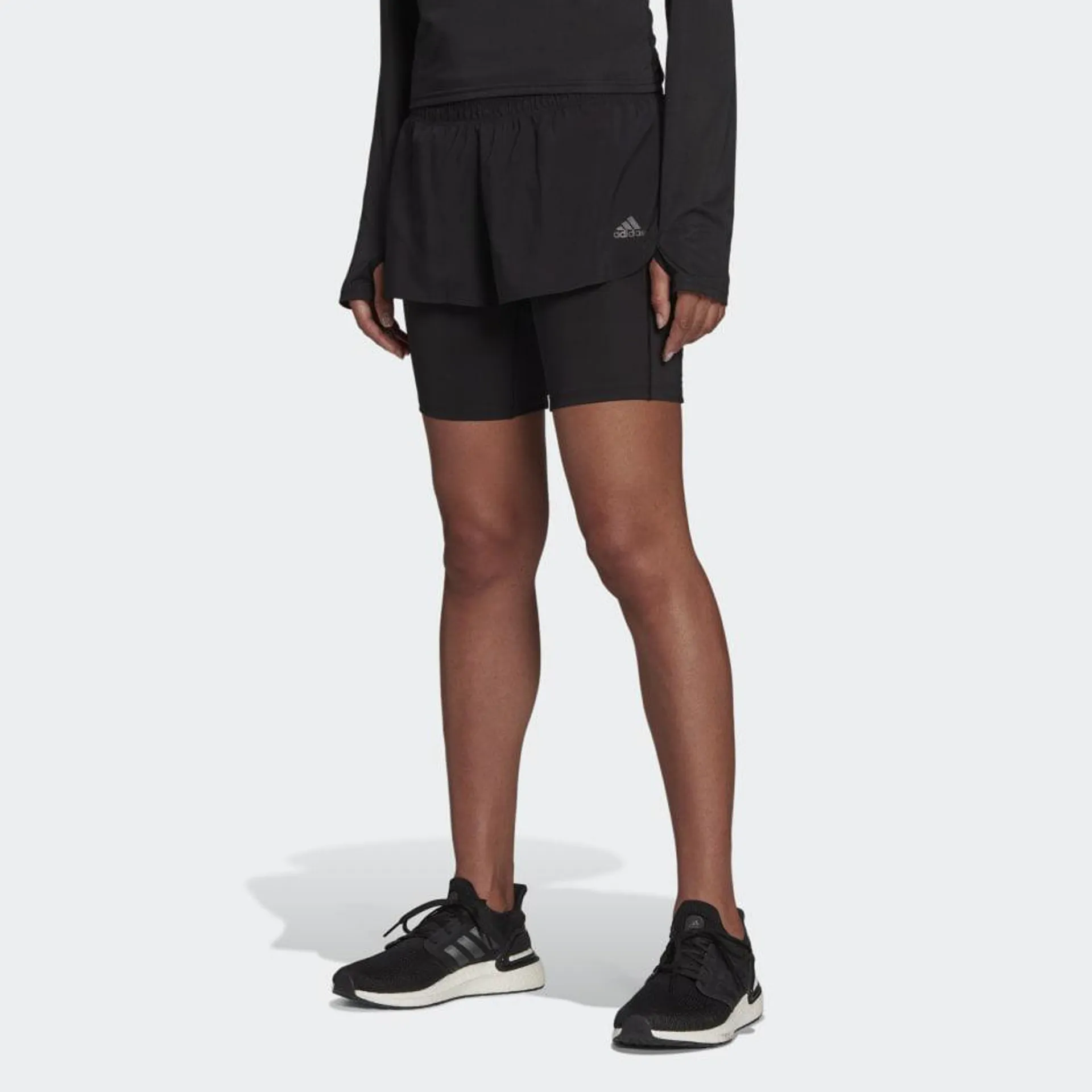 Run Icons Two-in-One Running Shorts