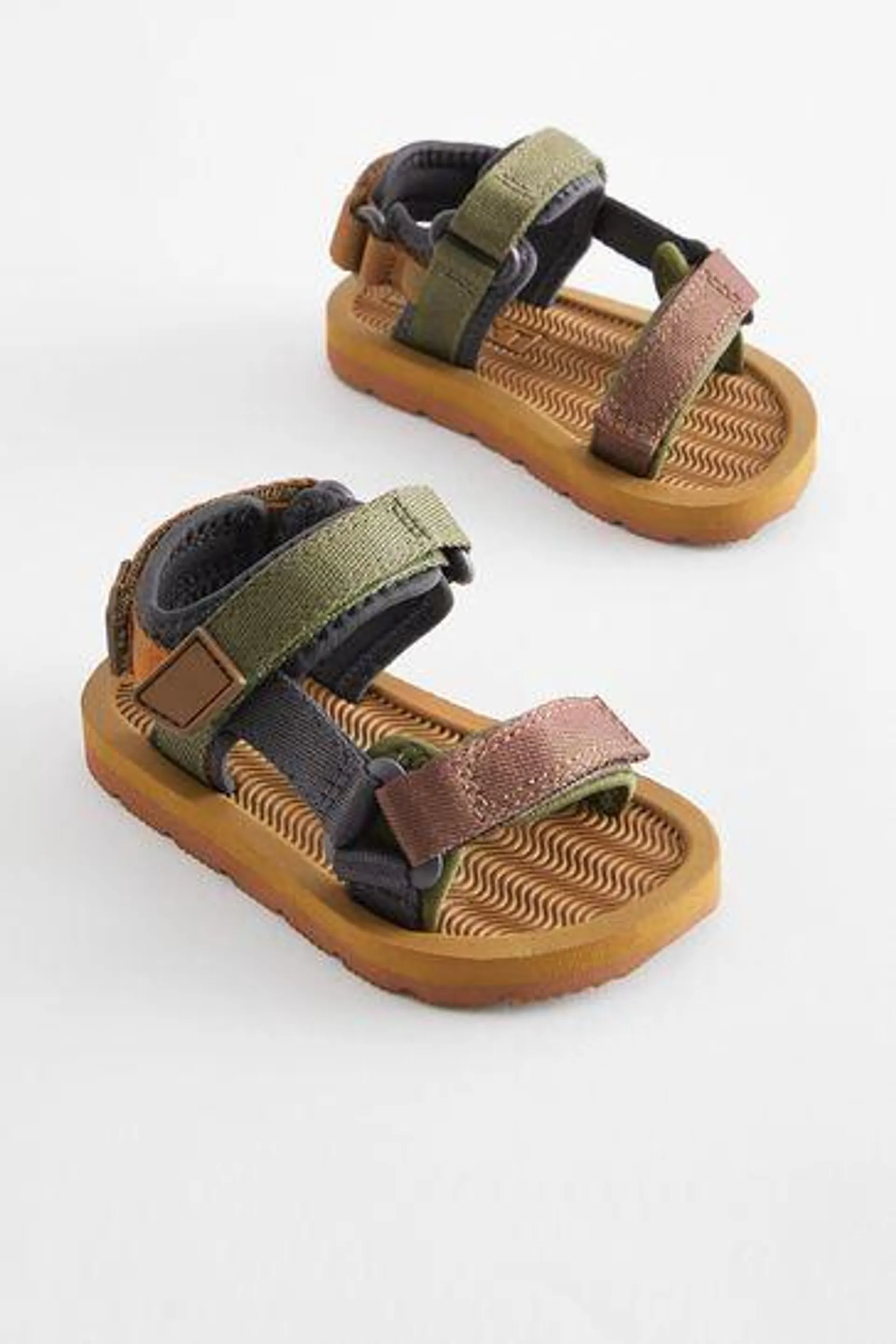 Touch Fastening Adjustable Strap Tape Trekker Sandals