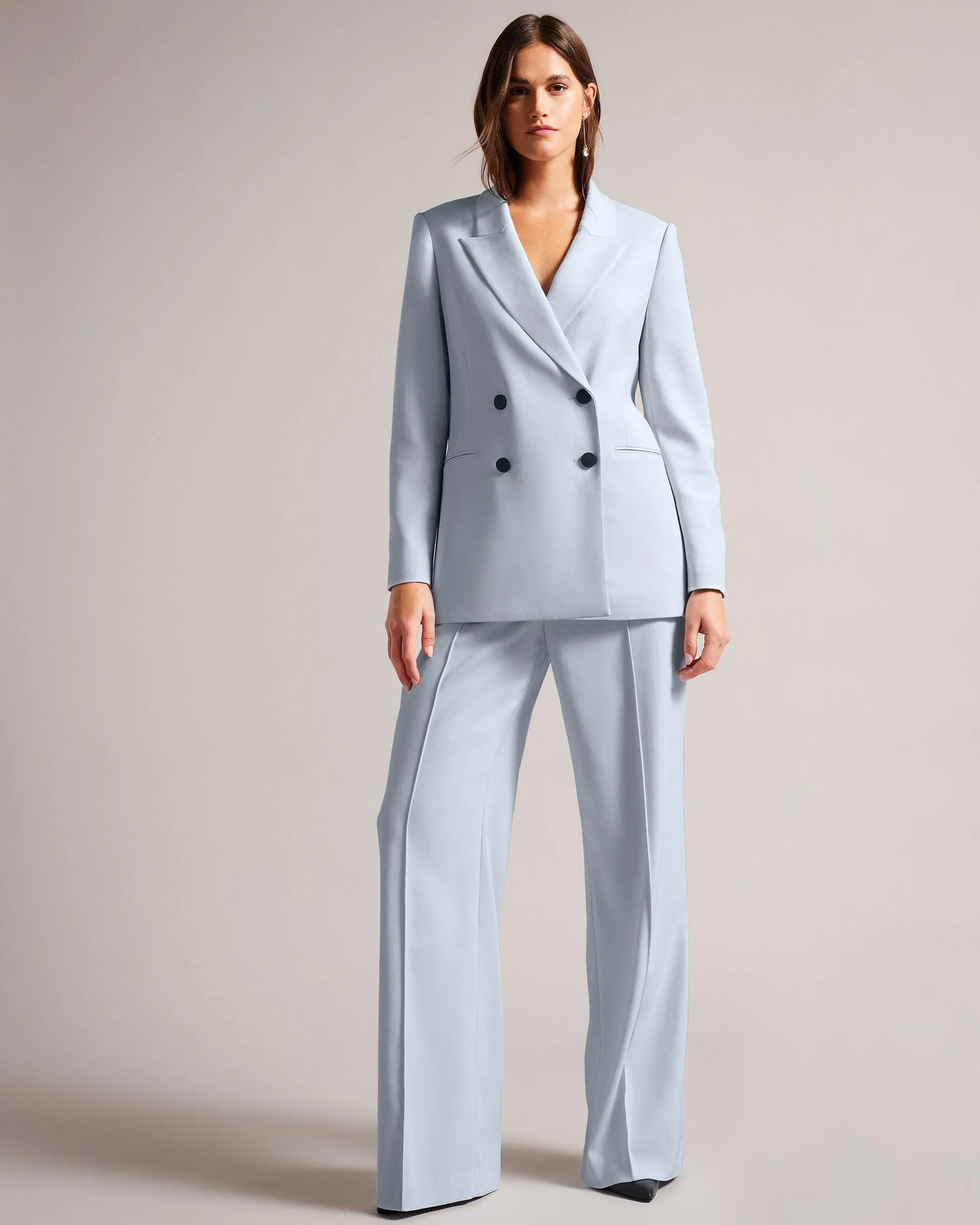 Long Line Double Breasted Jacket