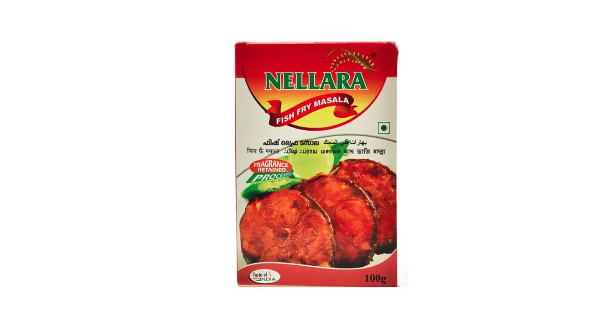 NELLARA MASALA FISH FRY 100GM