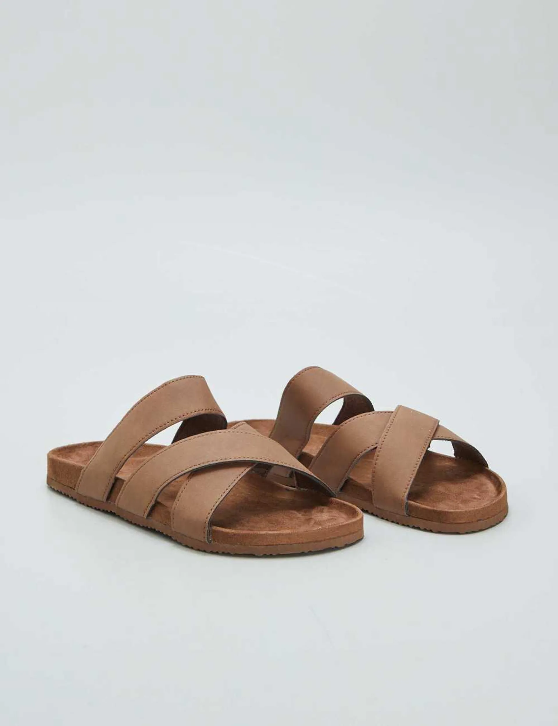 Plain sandals