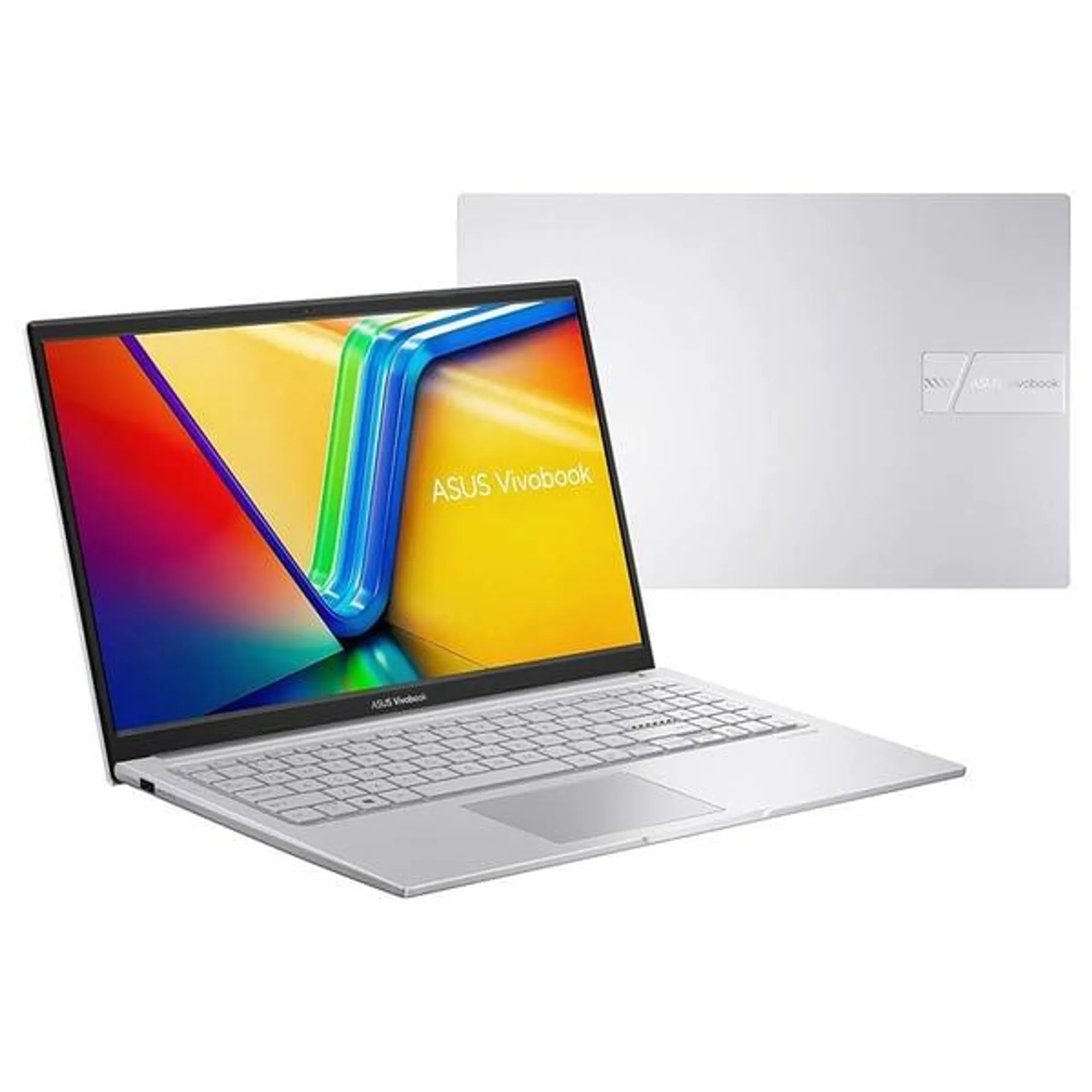 Asus Vivobook 15 (2024) Laptop – 12th Gen / Intel Core i5-1235U / 15.6inch FHD / 512GB SSD / 8GB RAM / Shared Intel Graphics / Windows 11 Home / English & Arabic Keyboard / Silver / Middle East Version – [X1504ZA-NJ303W]