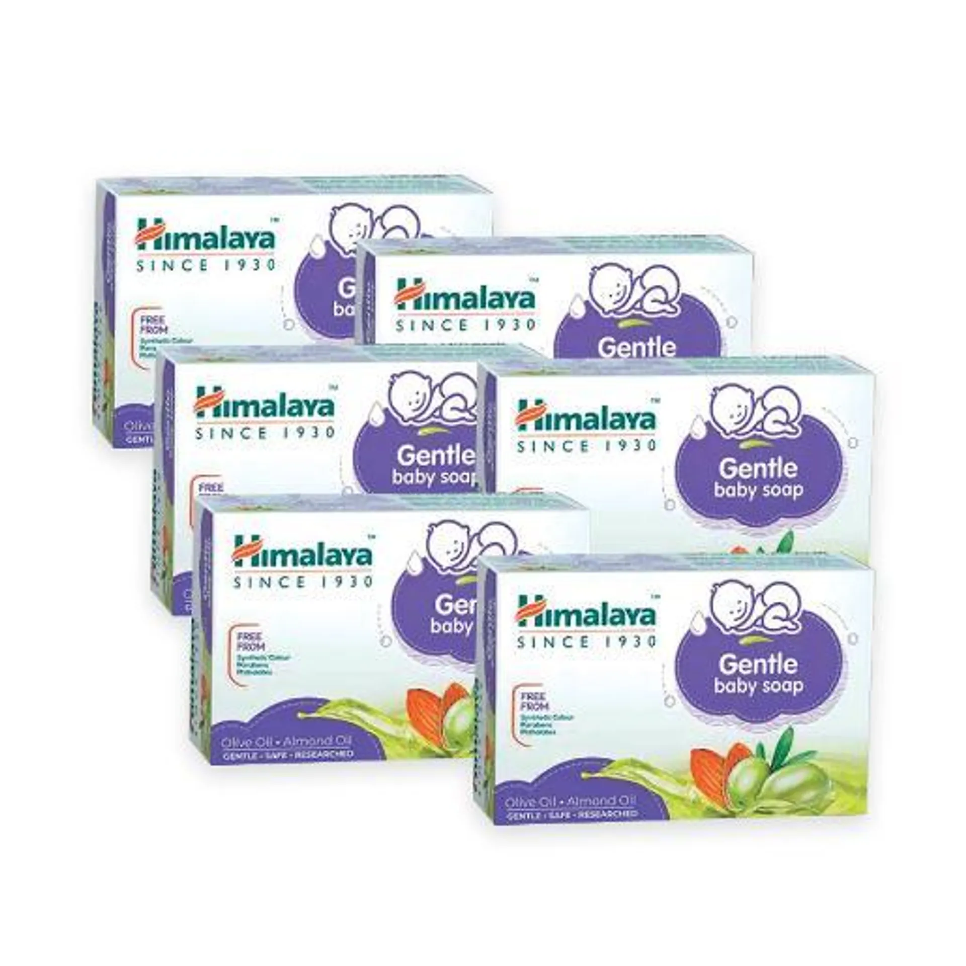 Himalaya Baby Soap 6 x 125g