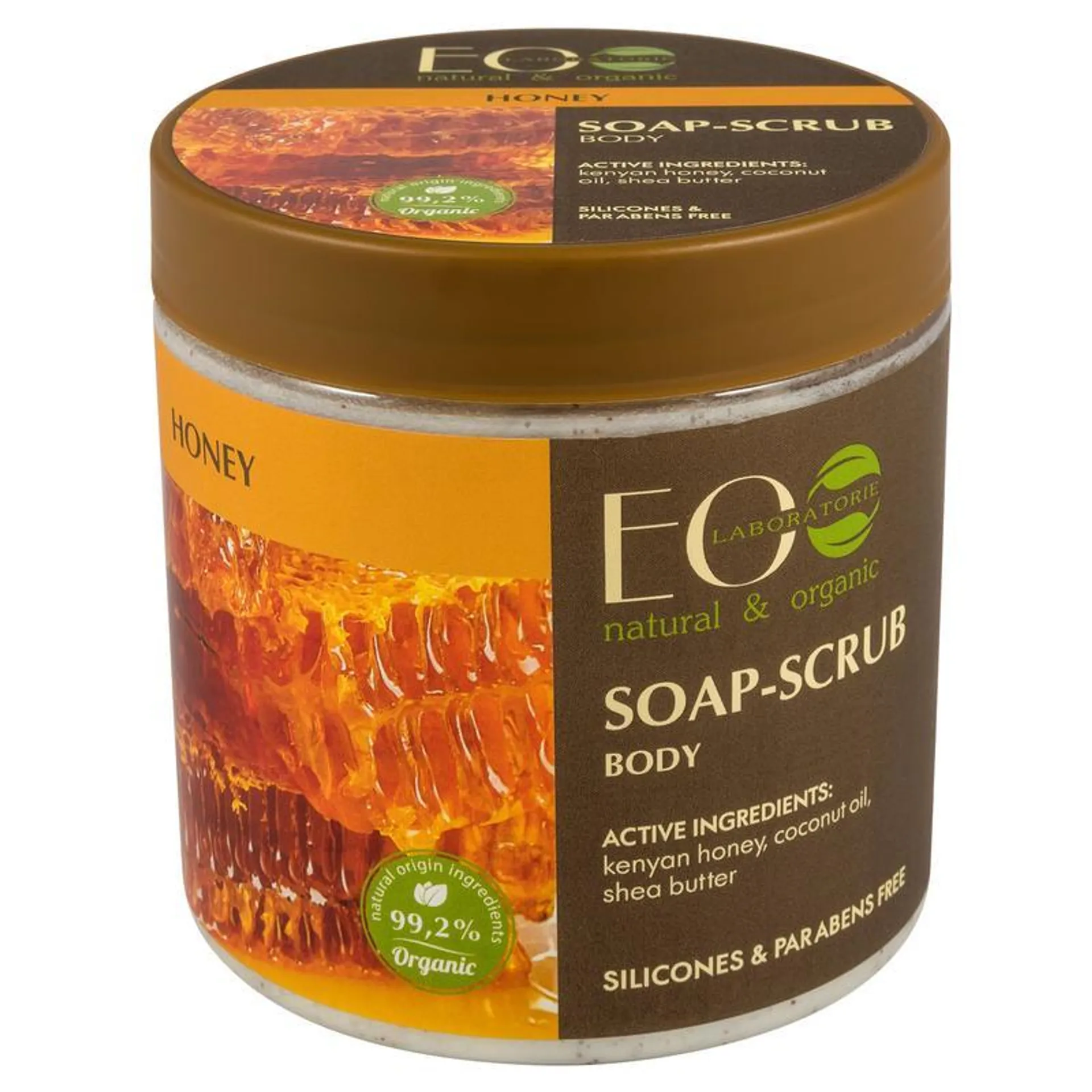 EO Laboratorie Organic Honey Body-Soap Scrub: Tighten & Smooth