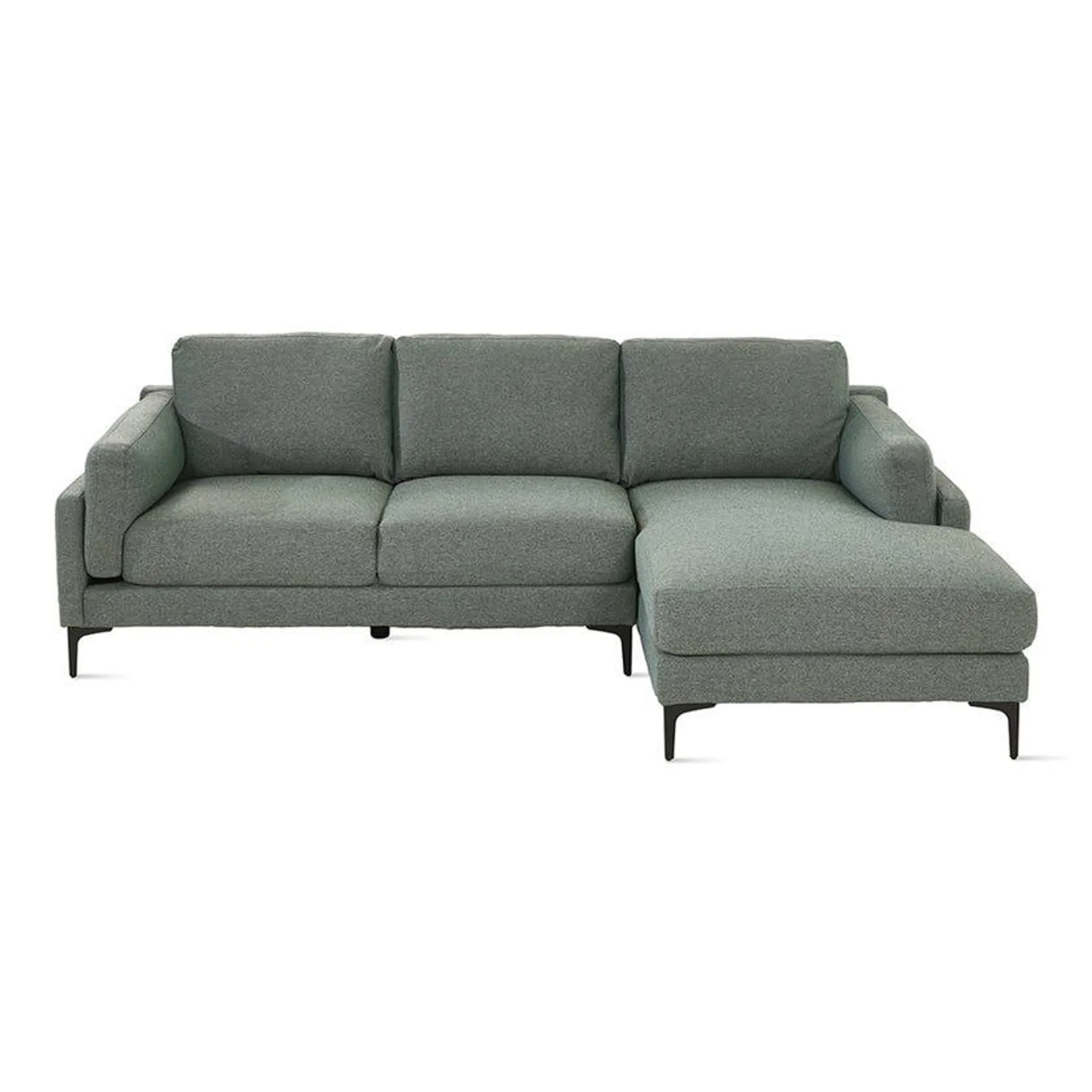 Lancaster Right-Hand-Facing Corner Sofa, Olive