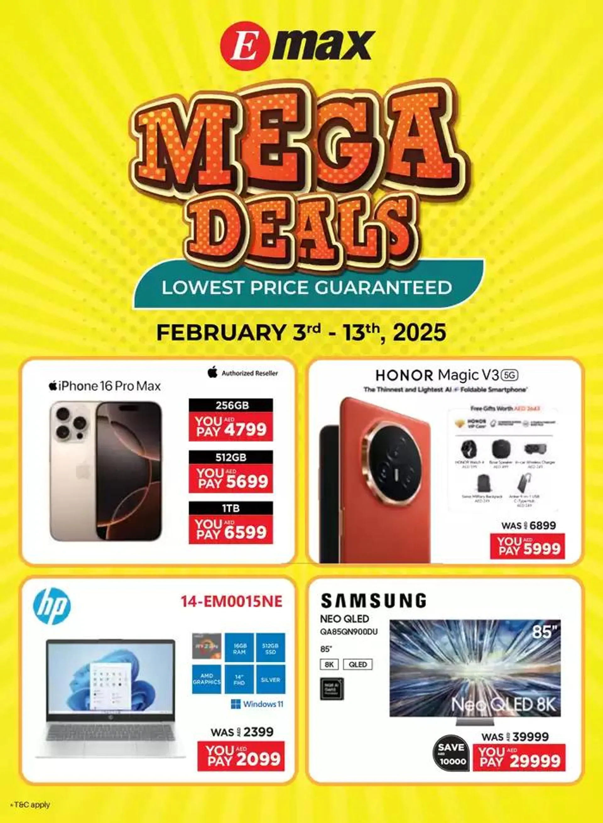 Catalogue Emax from 5 February to 19 February 2025 - Offers page 1