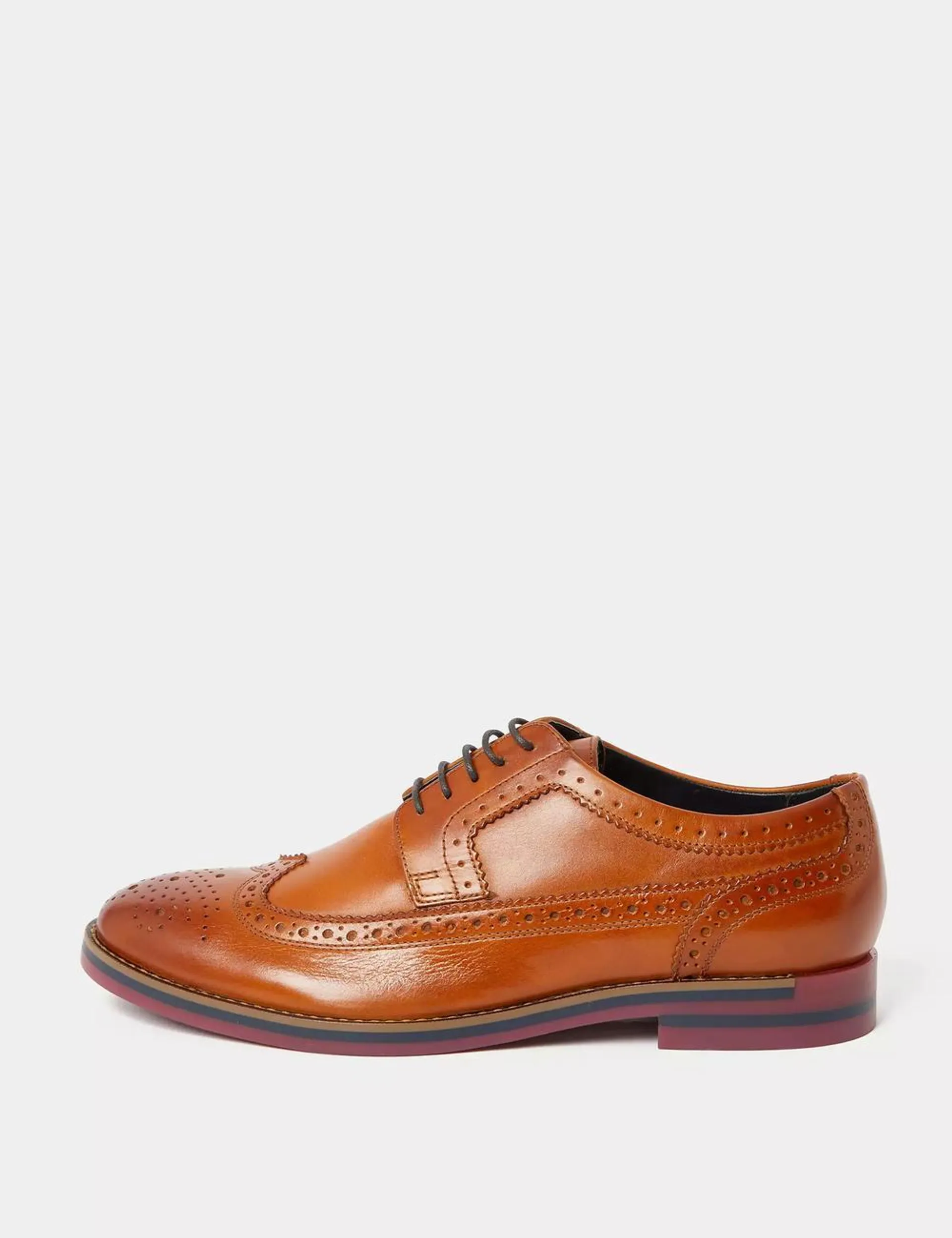 Leather Trisole Brogues