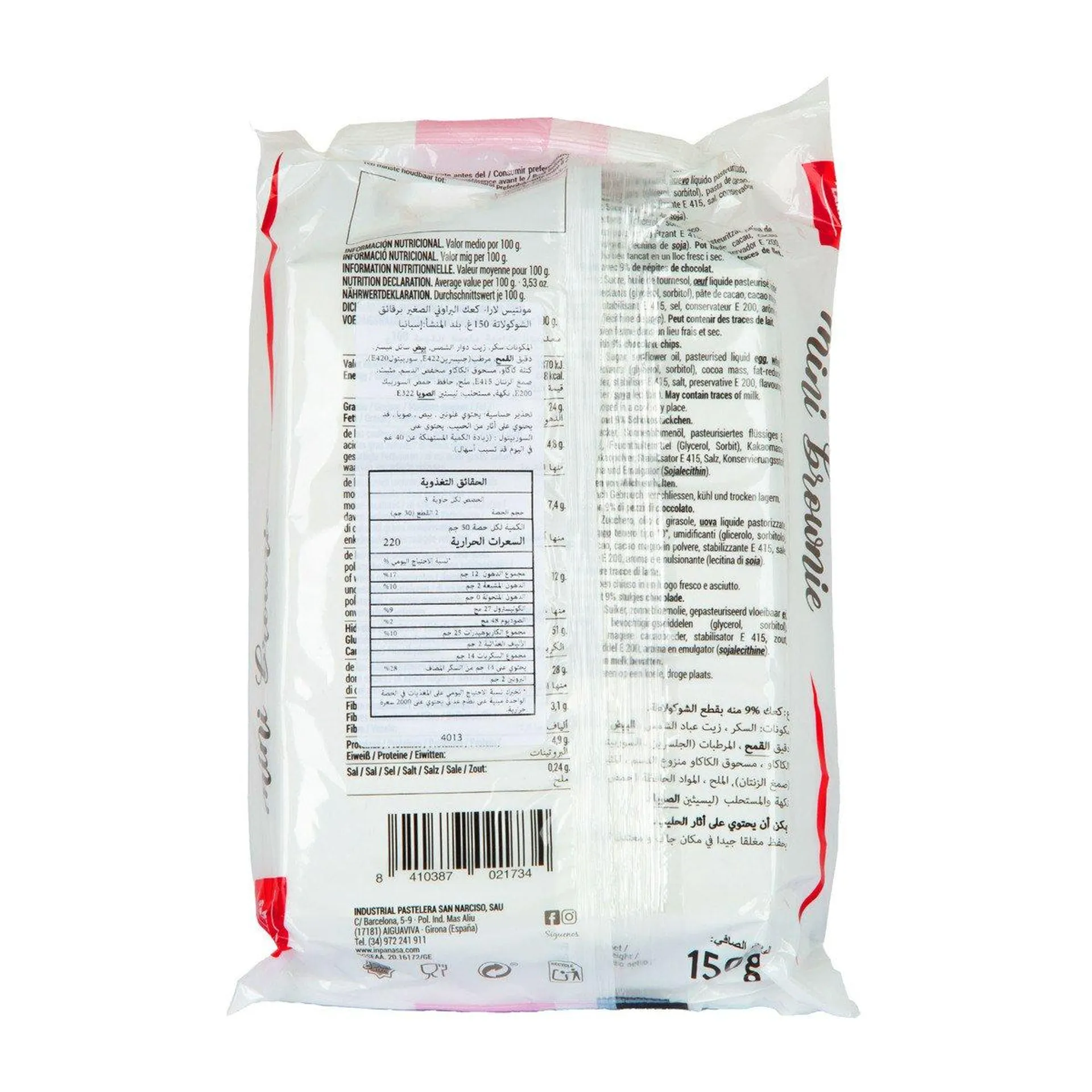 Montes Lara Mini Brownie 150 g