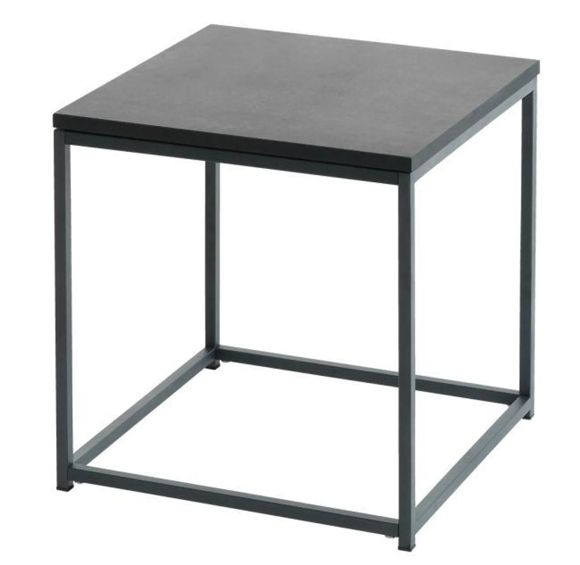 Side table OLDHUSE W45xL45xH45 black