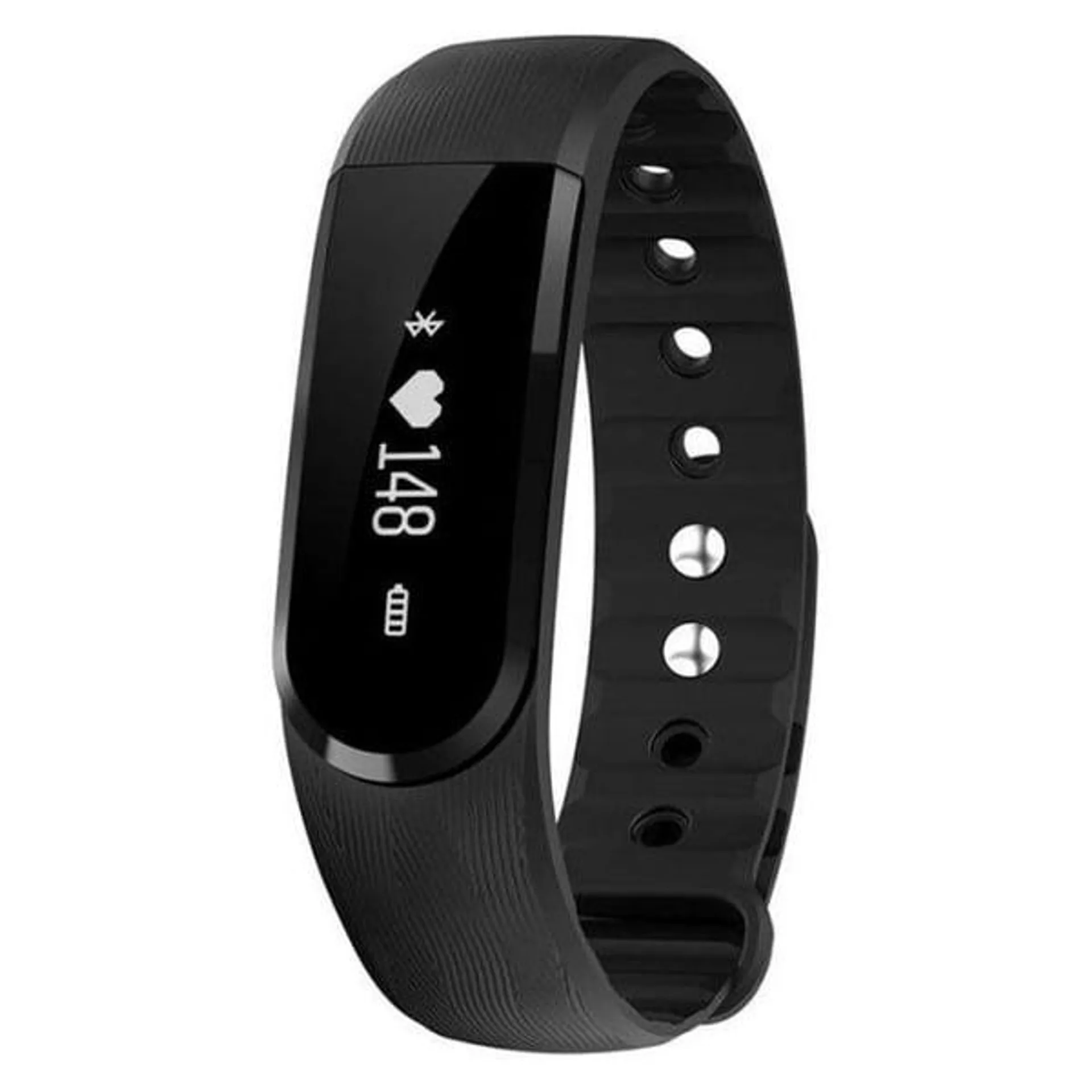 Smart Active Fitness Tracker Black