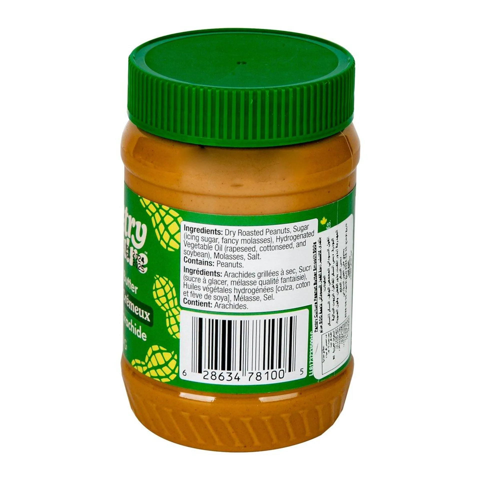 Pantry Culture Smooth Peanut Butter 500 g