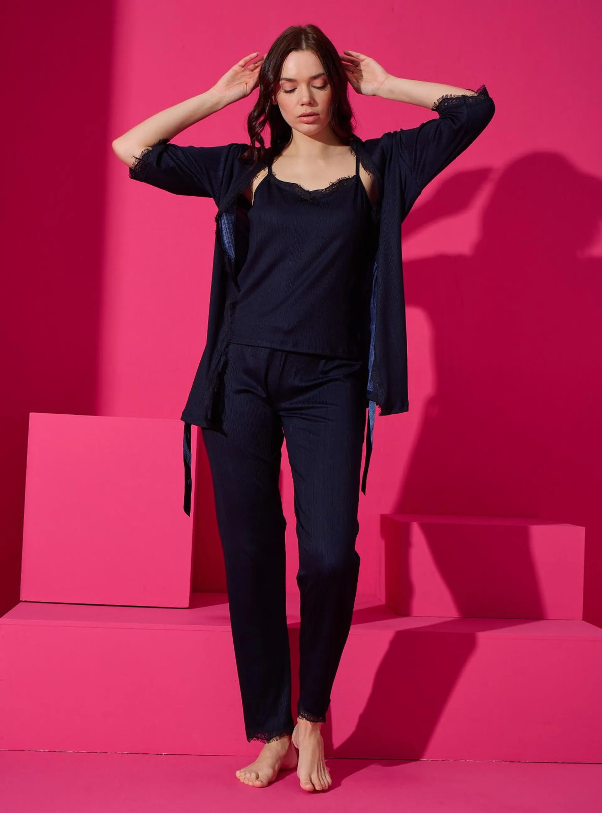 Navy Blue - Pyjama Set