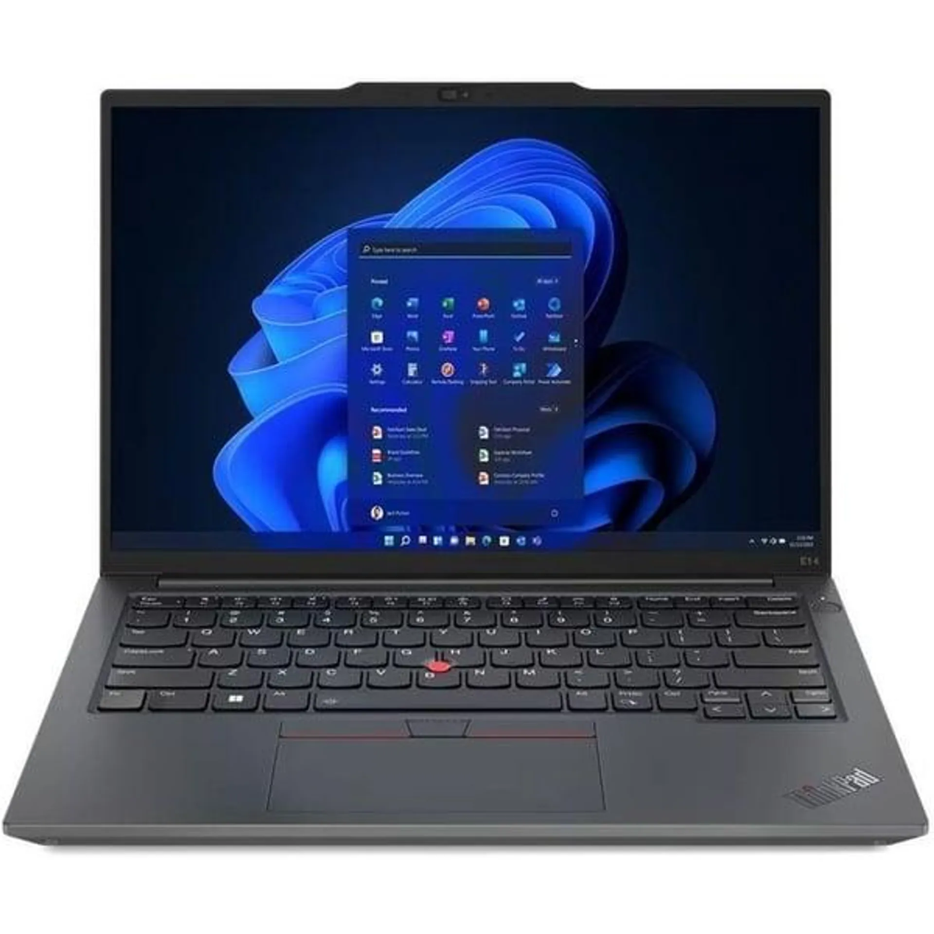 Lenovo ThinkPad E14 Gen 5 (2023) Laptop – 13th Gen / Intel Core i5-1335U / 14inch WUXGA / 512GB SSD / 8GB RAM / Shared Intel Iris Xe Graphics / Windows 11 Pro / English & Arabic Keyboard / Graphite Black / Middle East Version – [21JK008PGR]