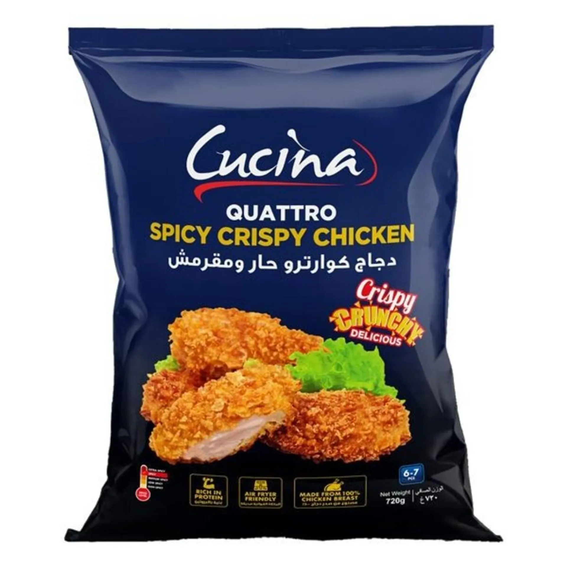 Cucina Quattro Spicy Crispy Chicken 720 g