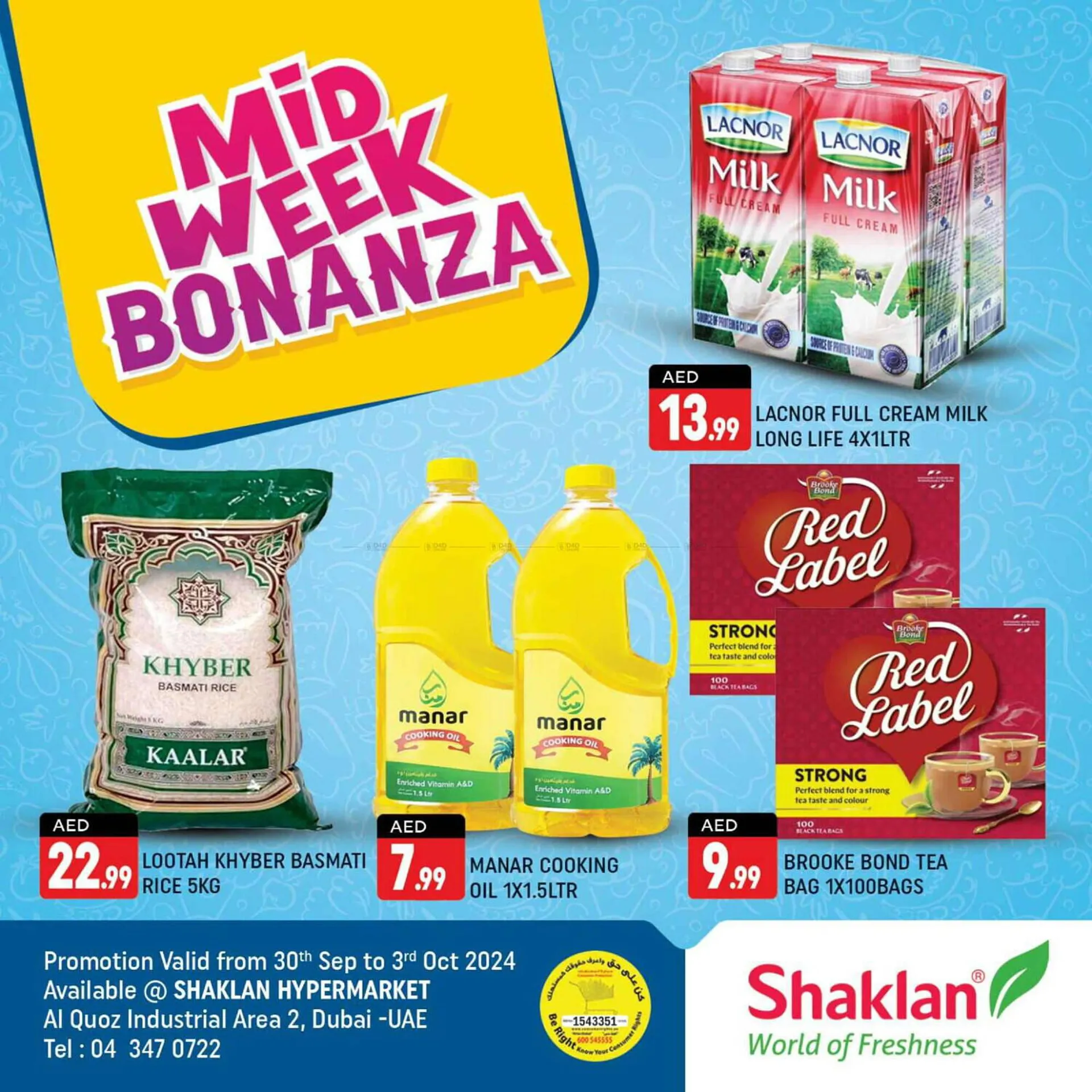 Shaklan catalogue from 30 September to 3 October 2024 - Offers page 1