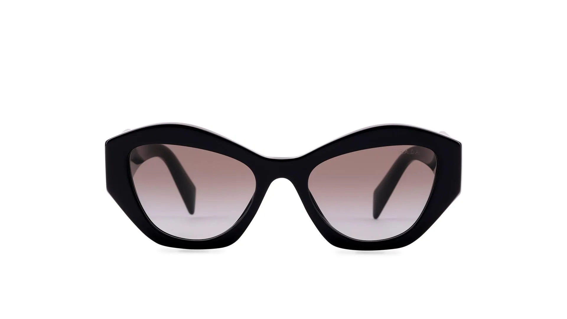 Women Irregular Black Sunglass